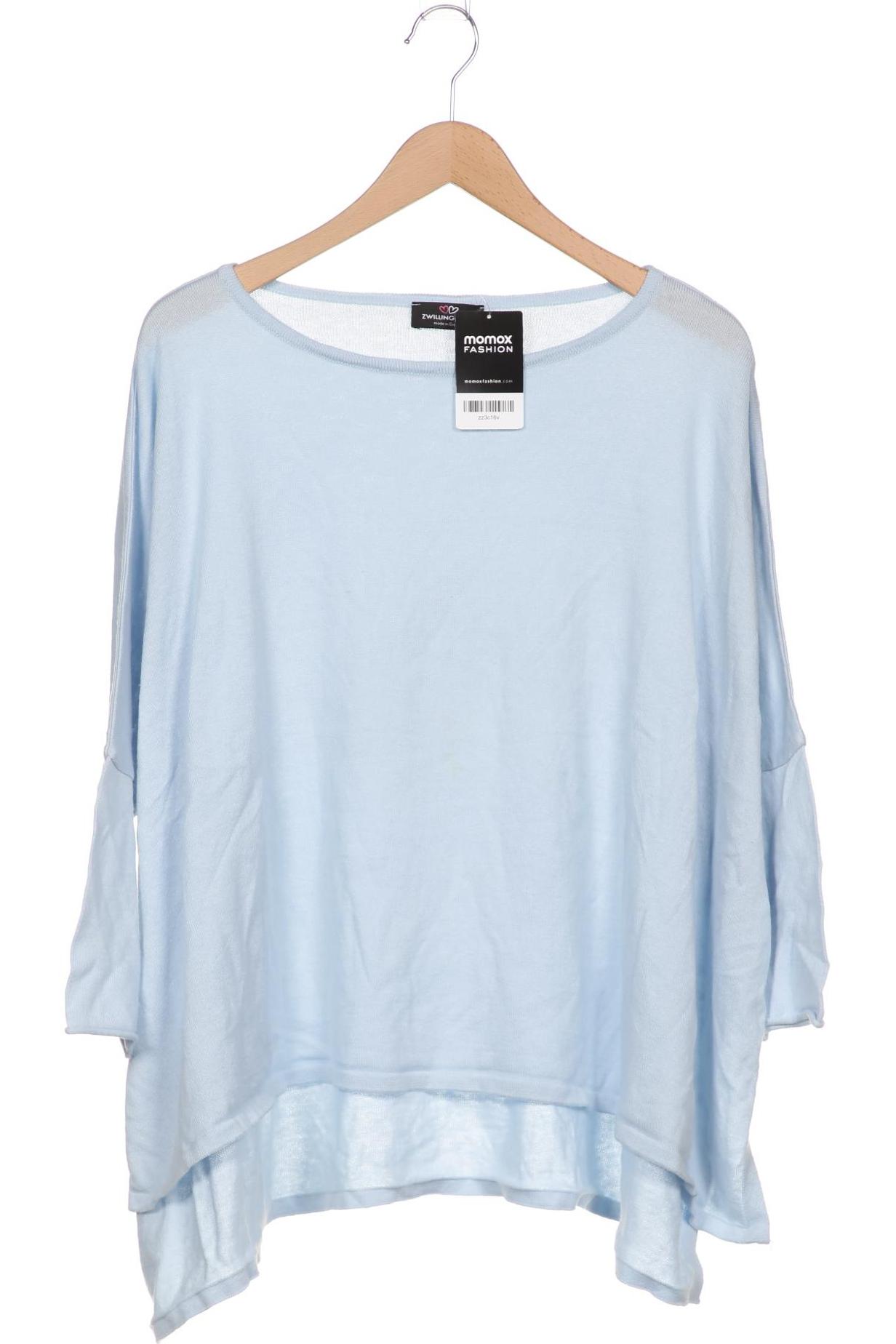 

Zwillingsherz Damen Pullover, hellblau, Gr. 38