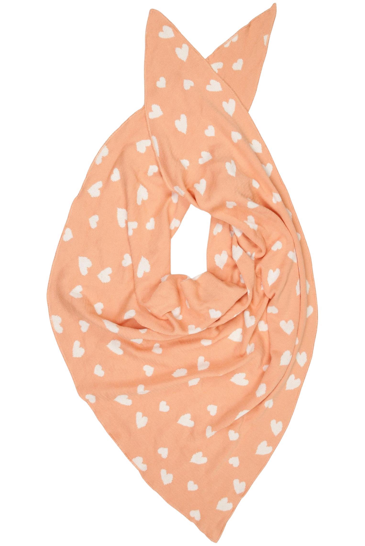 

Zwillingsherz Damen Schal, orange, Gr.