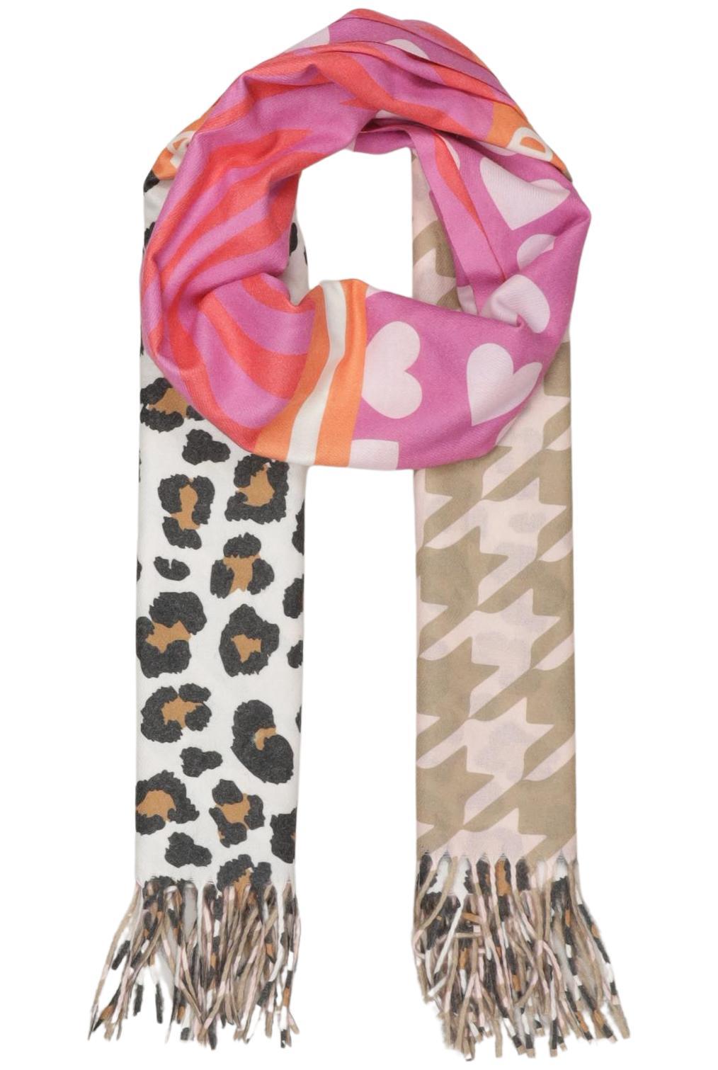 

Zwillingsherz Damen Schal, mehrfarbig, Gr.