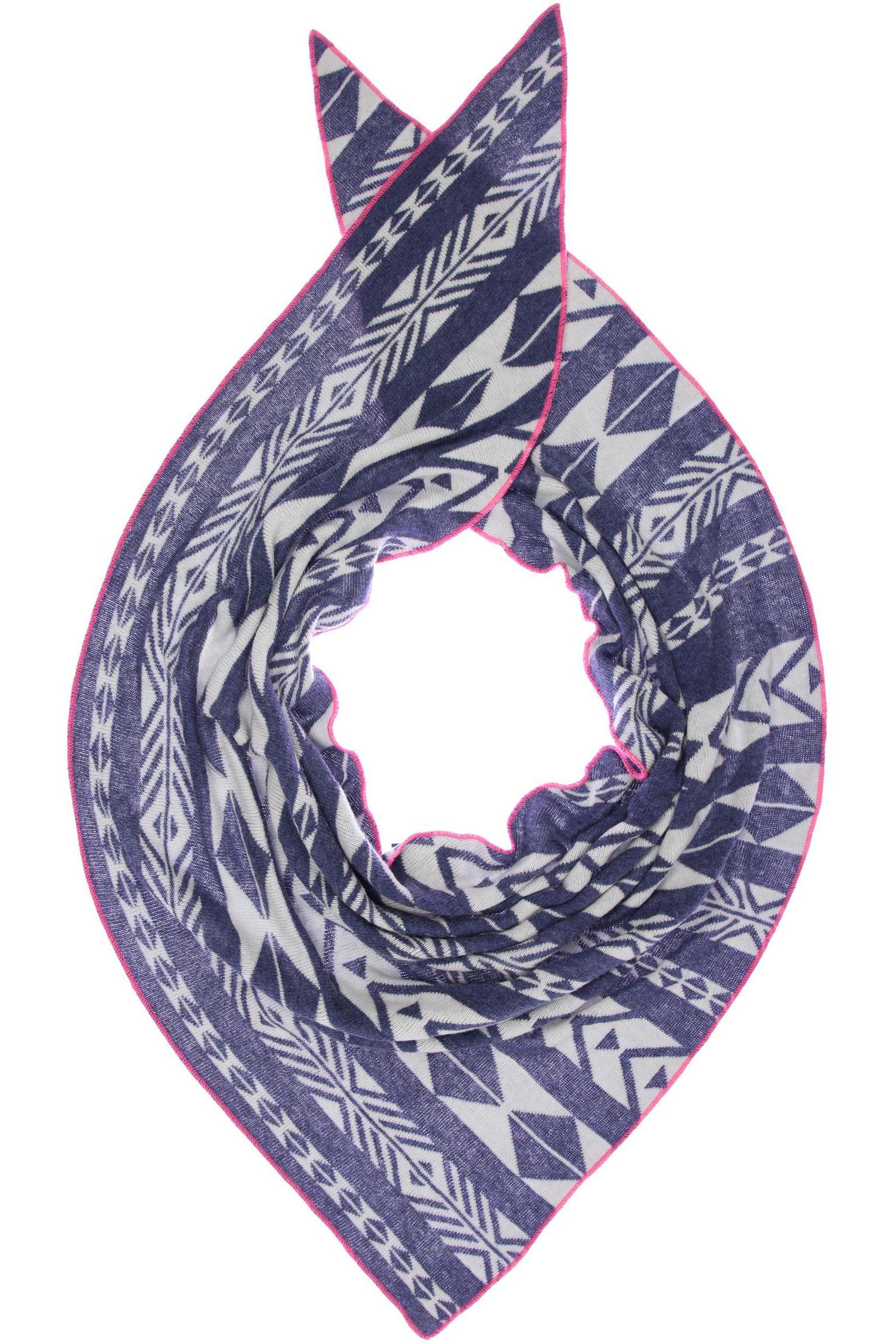 

Zwillingsherz Damen Schal, blau