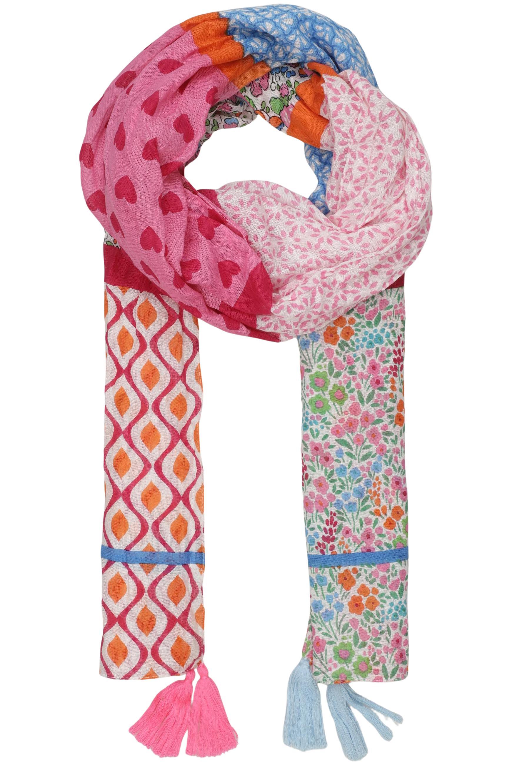 

Zwillingsherz Damen Schal, mehrfarbig, Gr.