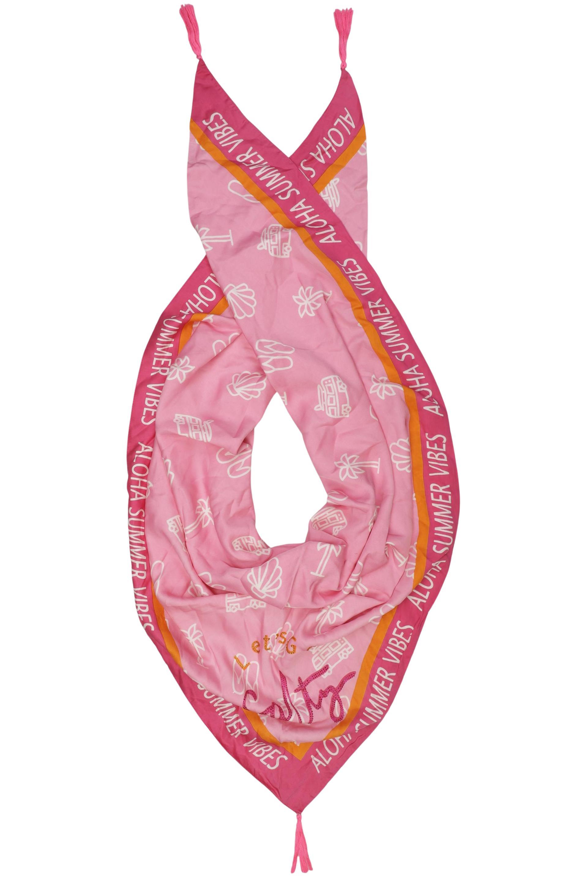 

Zwillingsherz Damen Schal, pink, Gr.