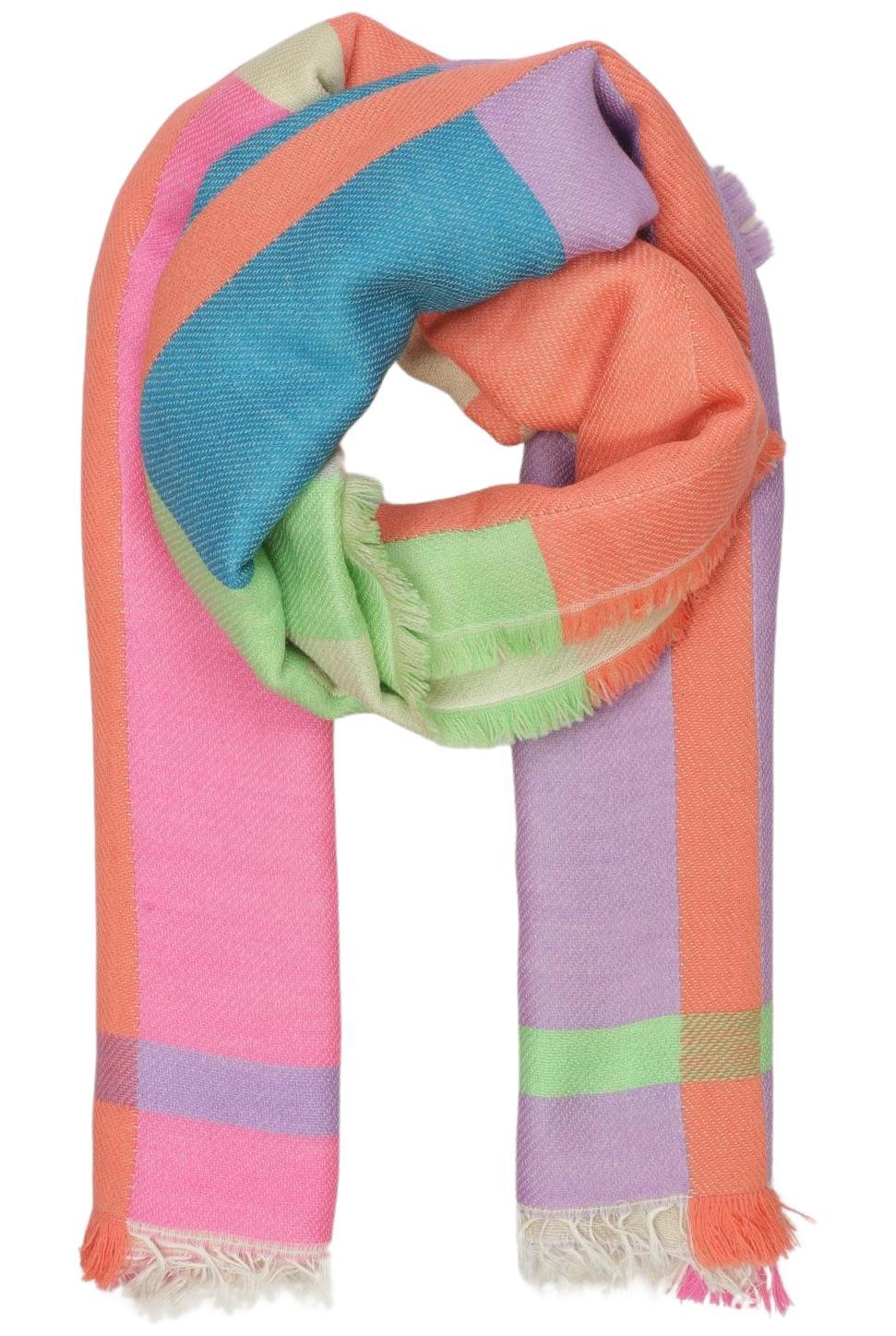 

Zwillingsherz Damen Schal, mehrfarbig, Gr.