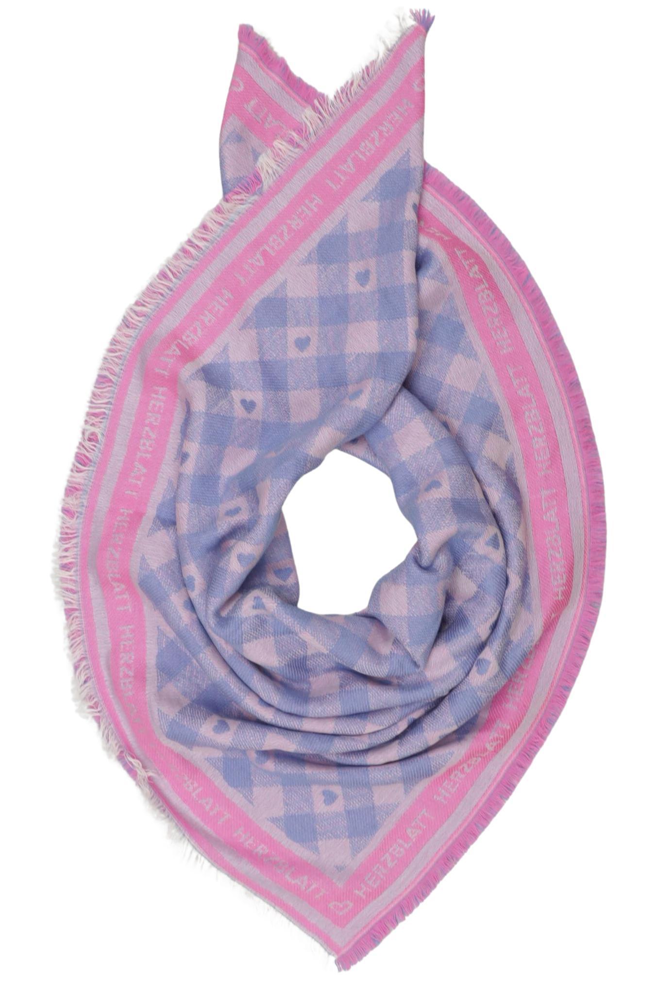 

Zwillingsherz Damen Schal, pink, Gr.