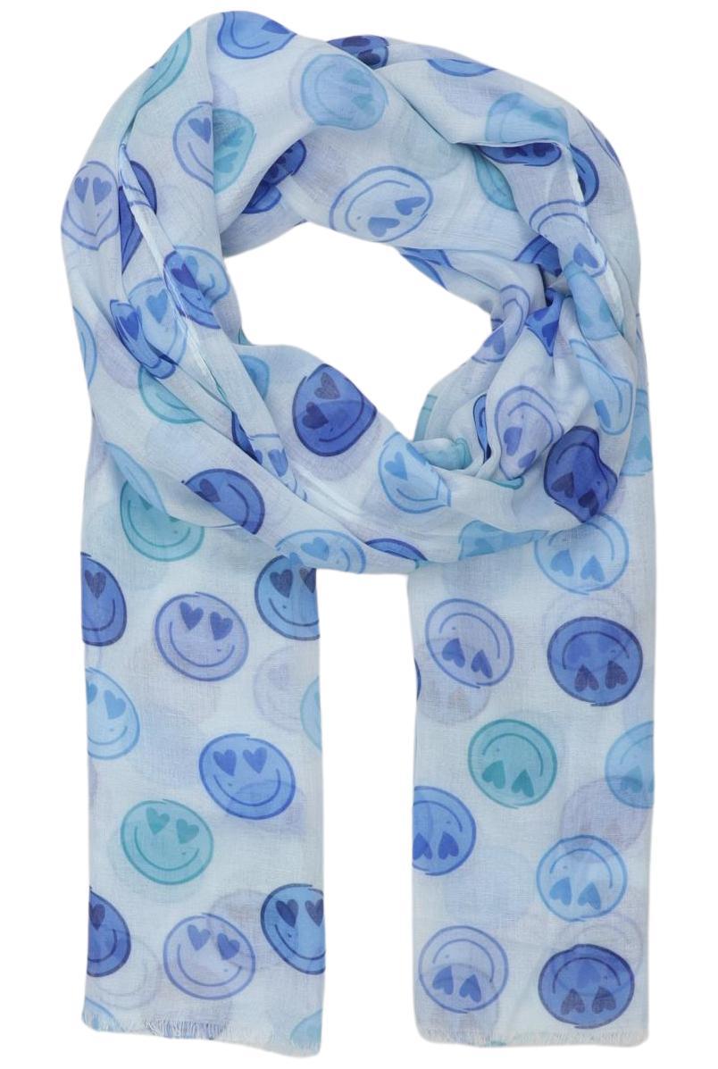 

Zwillingsherz Damen Schal, hellblau, Gr.