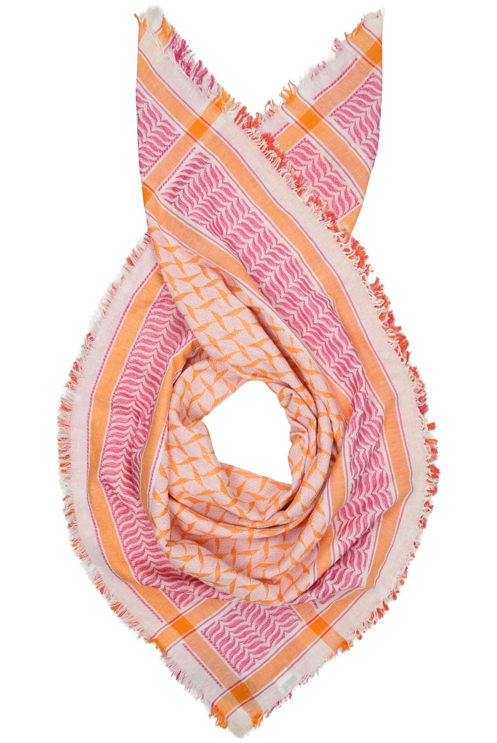 

Zwillingsherz Damen Schal, pink, Gr.