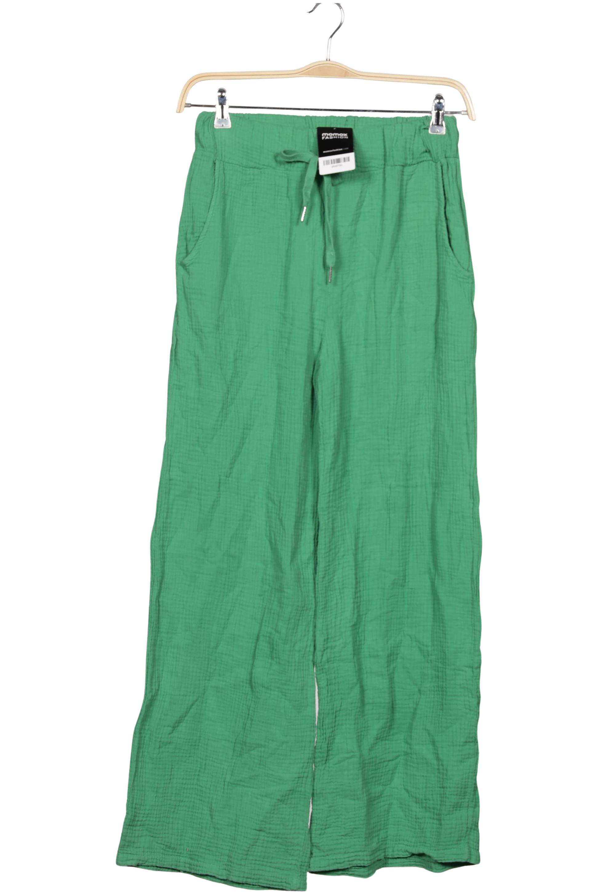 

Zwillingsherz Damen Stoffhose, grün, Gr. 0