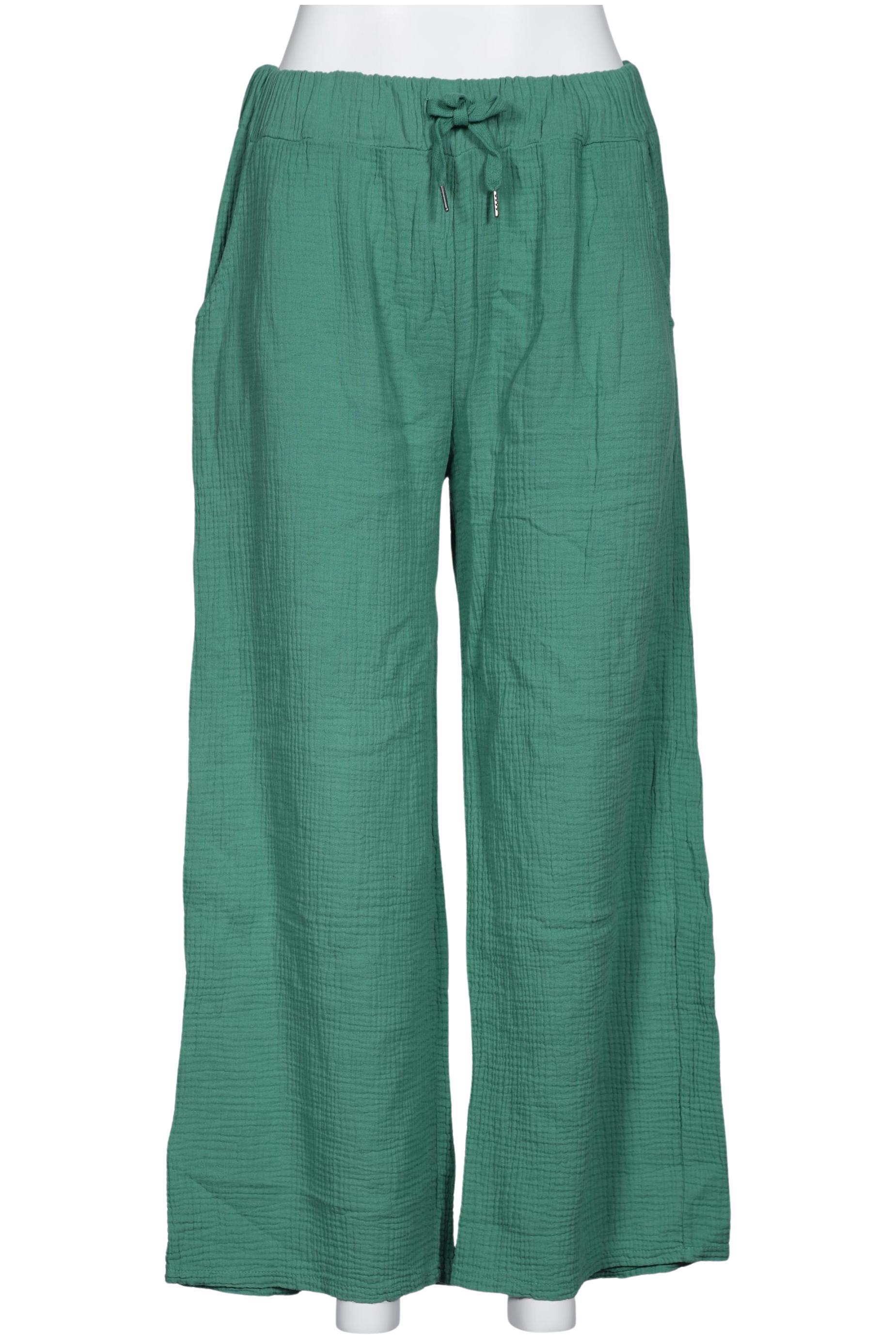 

Zwillingsherz Damen Stoffhose, grün, Gr. 0