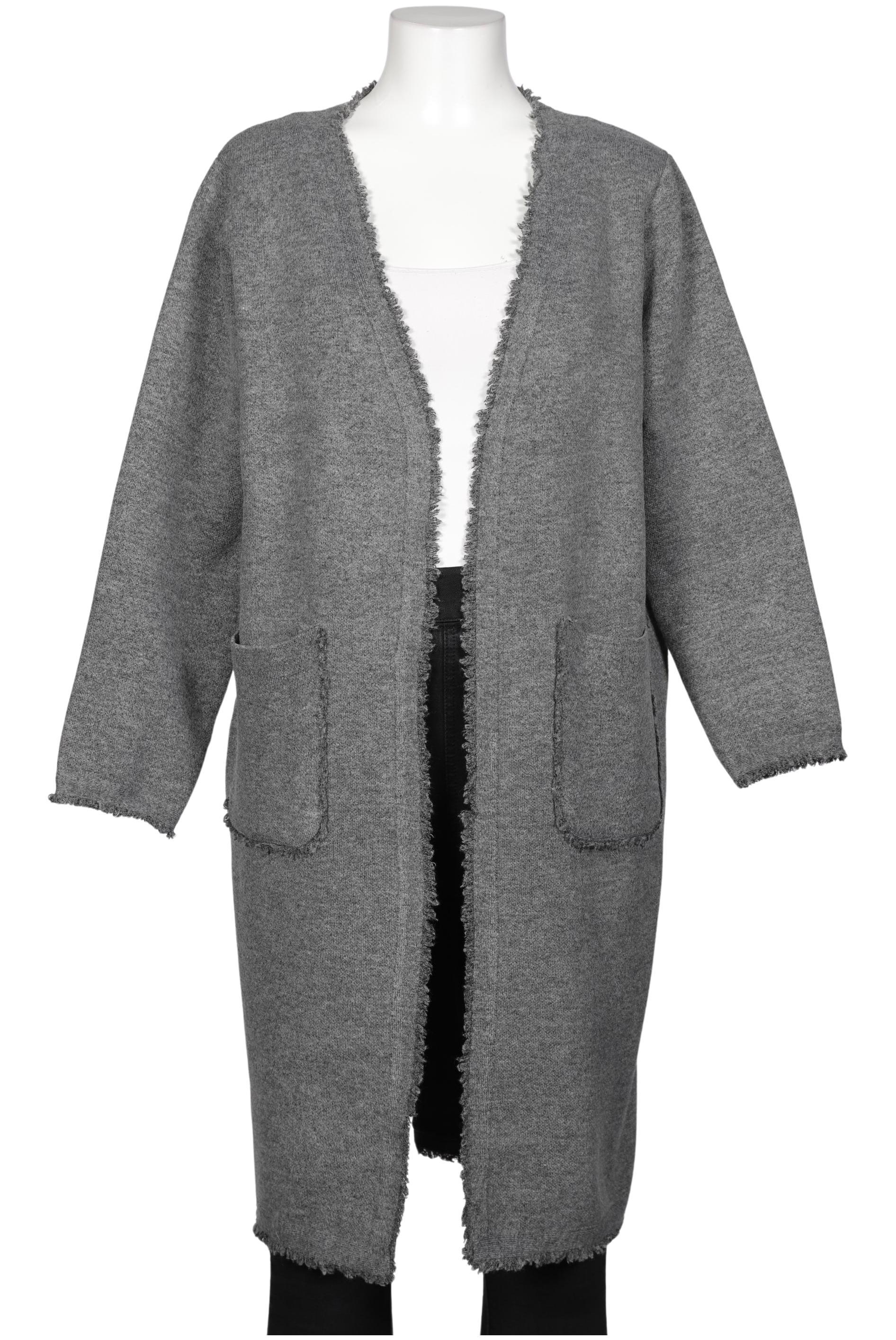 

Zwillingsherz Damen Strickjacke, grau, Gr. 42