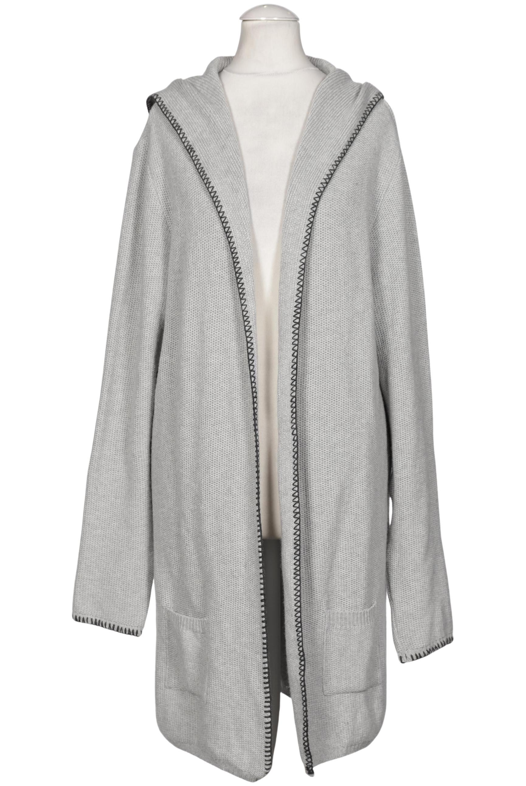 

Zwillingsherz Damen Strickjacke, grau, Gr. 2