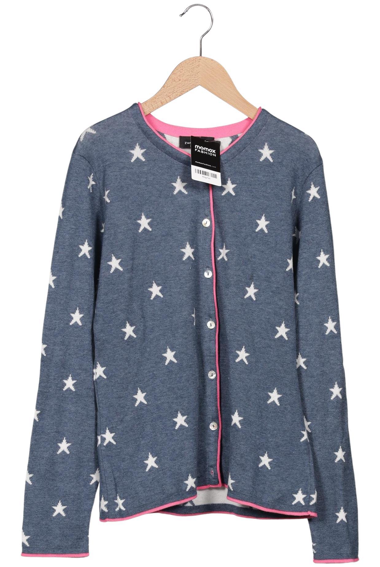 

Zwillingsherz Damen Strickjacke, blau, Gr. 38