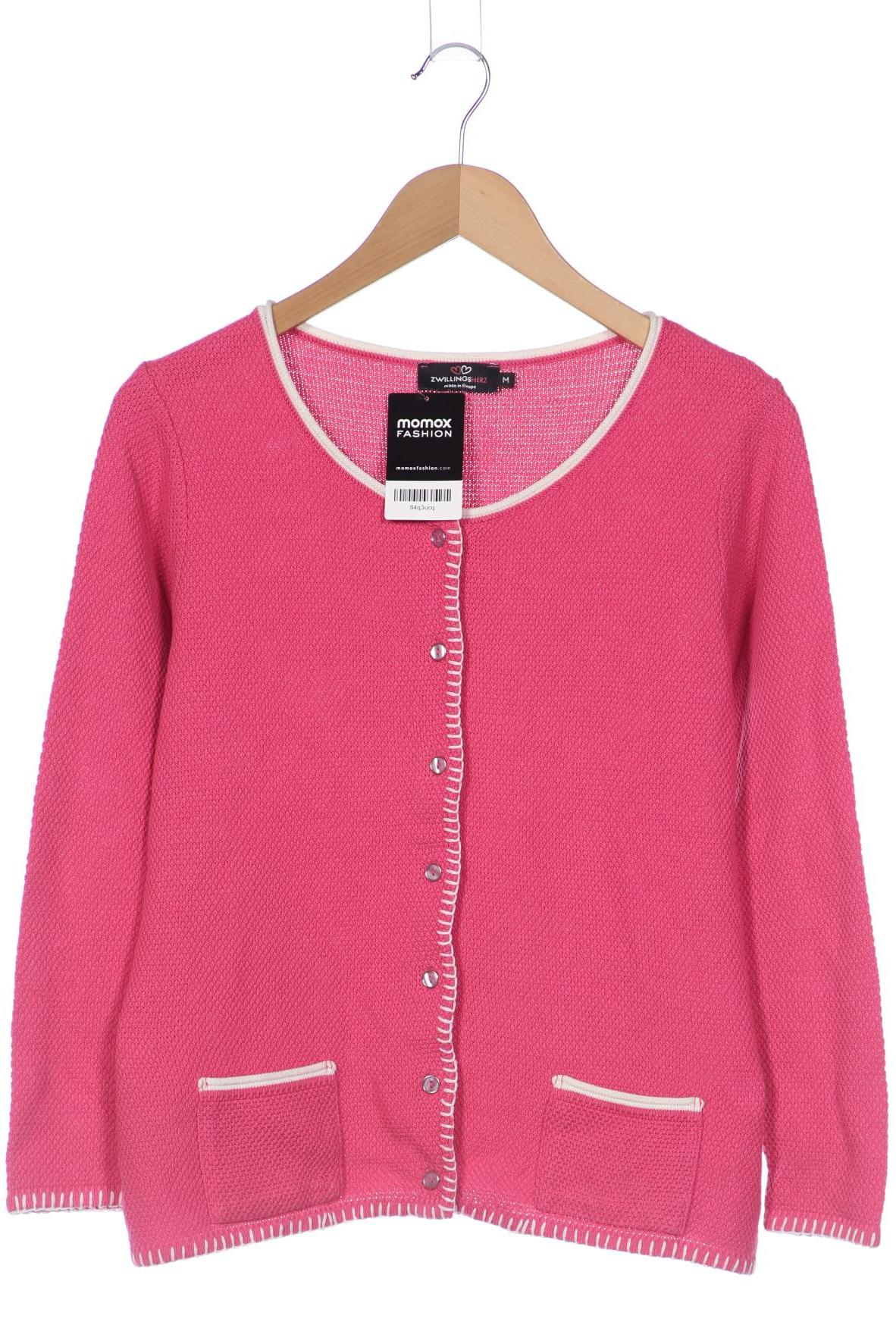 

Zwillingsherz Damen Strickjacke, pink, Gr. 38