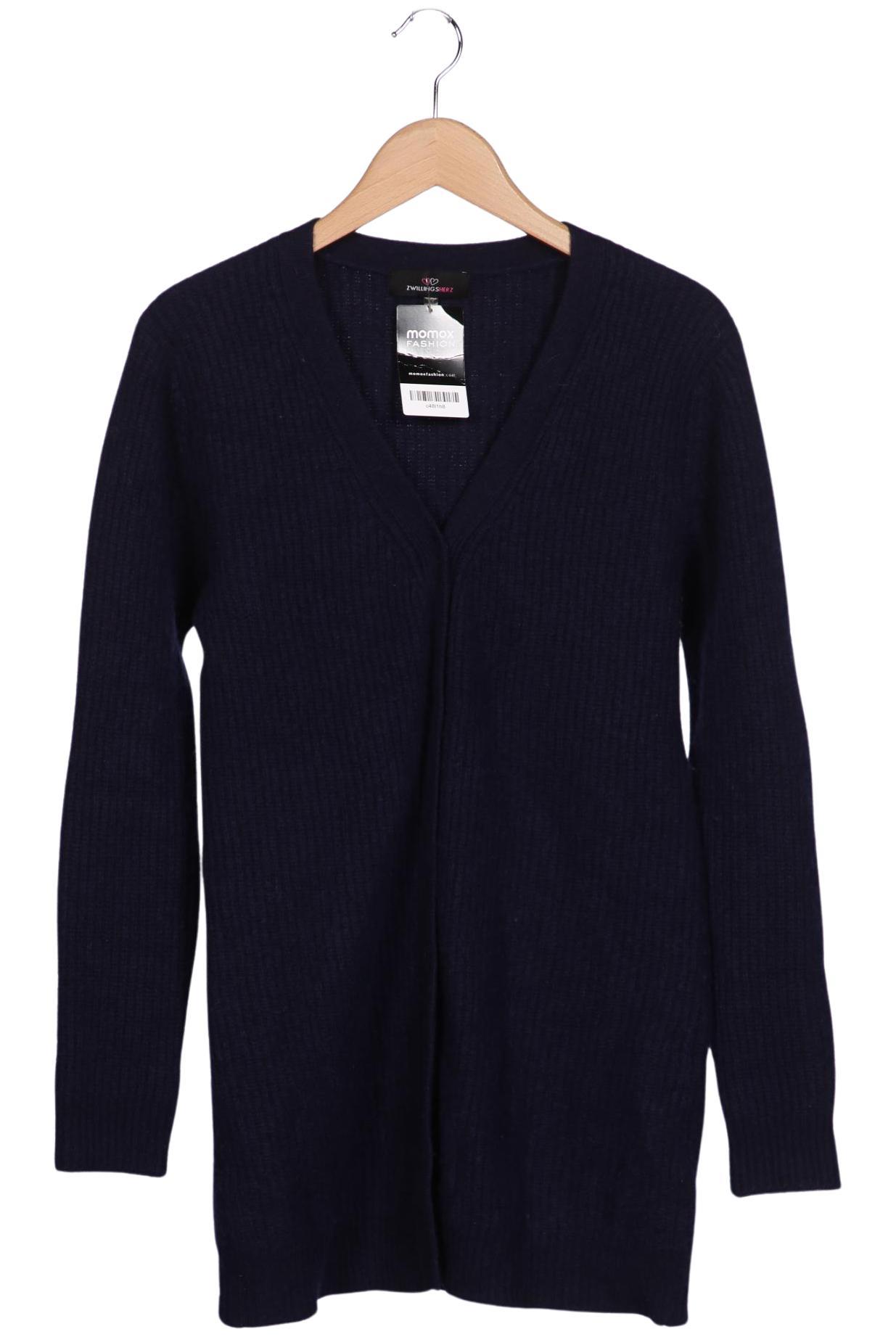 

Zwillingsherz Damen Strickjacke, marineblau, Gr. 38