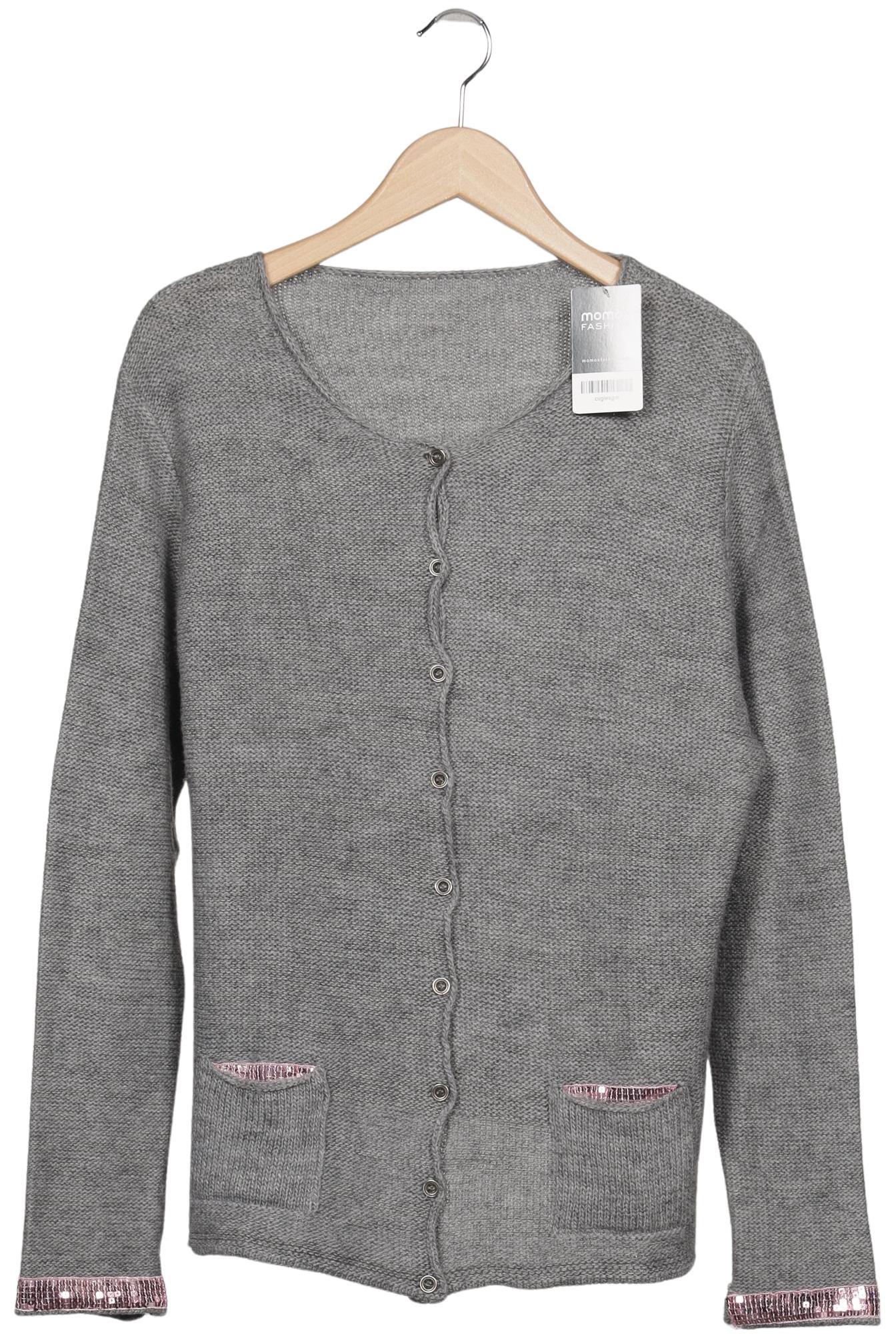 

Zwillingsherz Damen Strickjacke, grau, Gr. 46