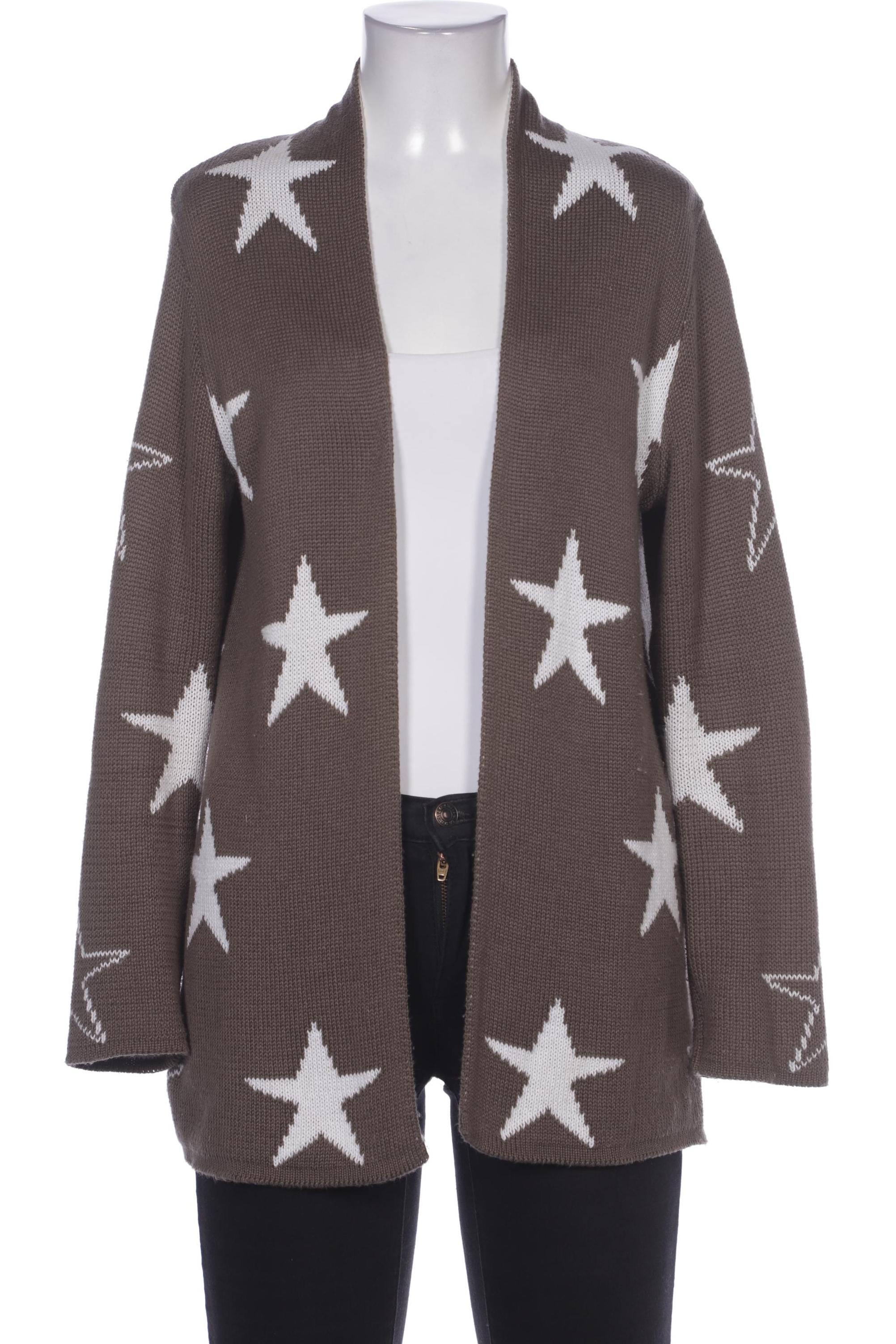 

Zwillingsherz Damen Strickjacke, grau, Gr. 38