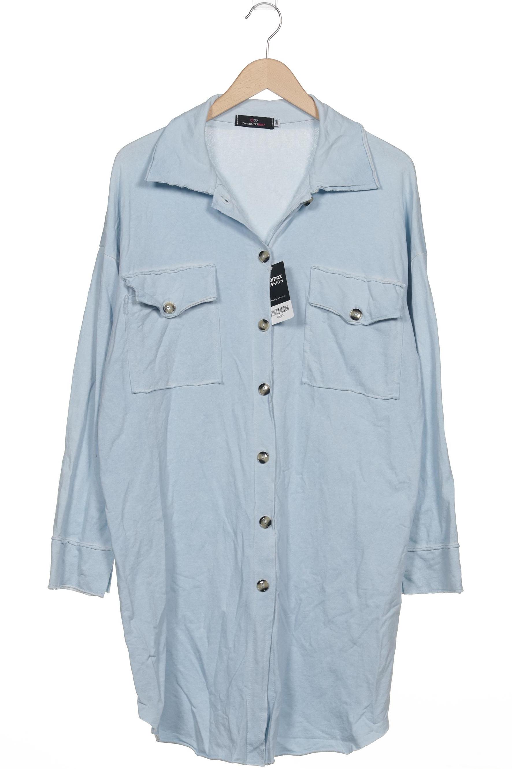 

Zwillingsherz Damen Strickjacke, hellblau, Gr. 36
