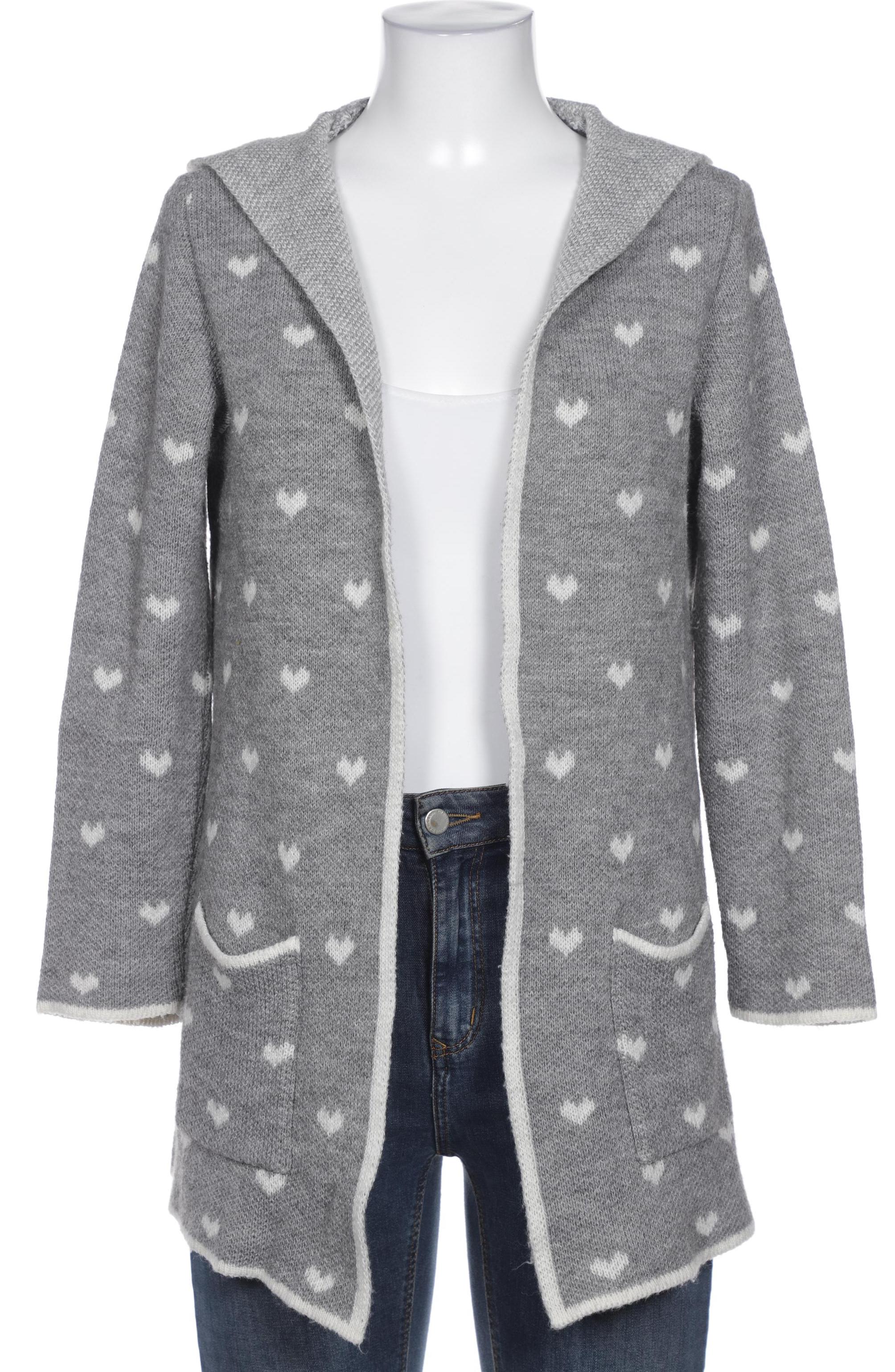 

Zwillingsherz Damen Strickjacke, grau