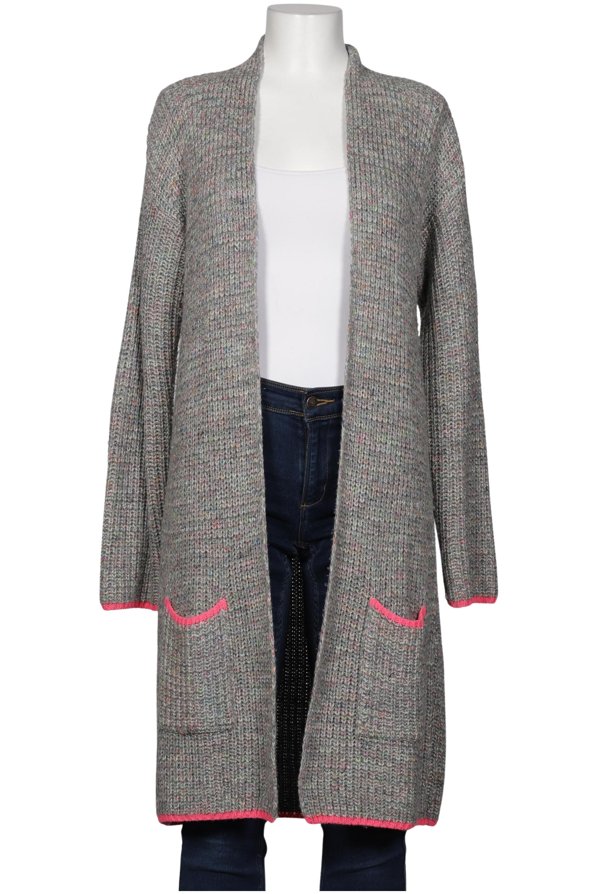 

Zwillingsherz Damen Strickjacke, grau, Gr. 38