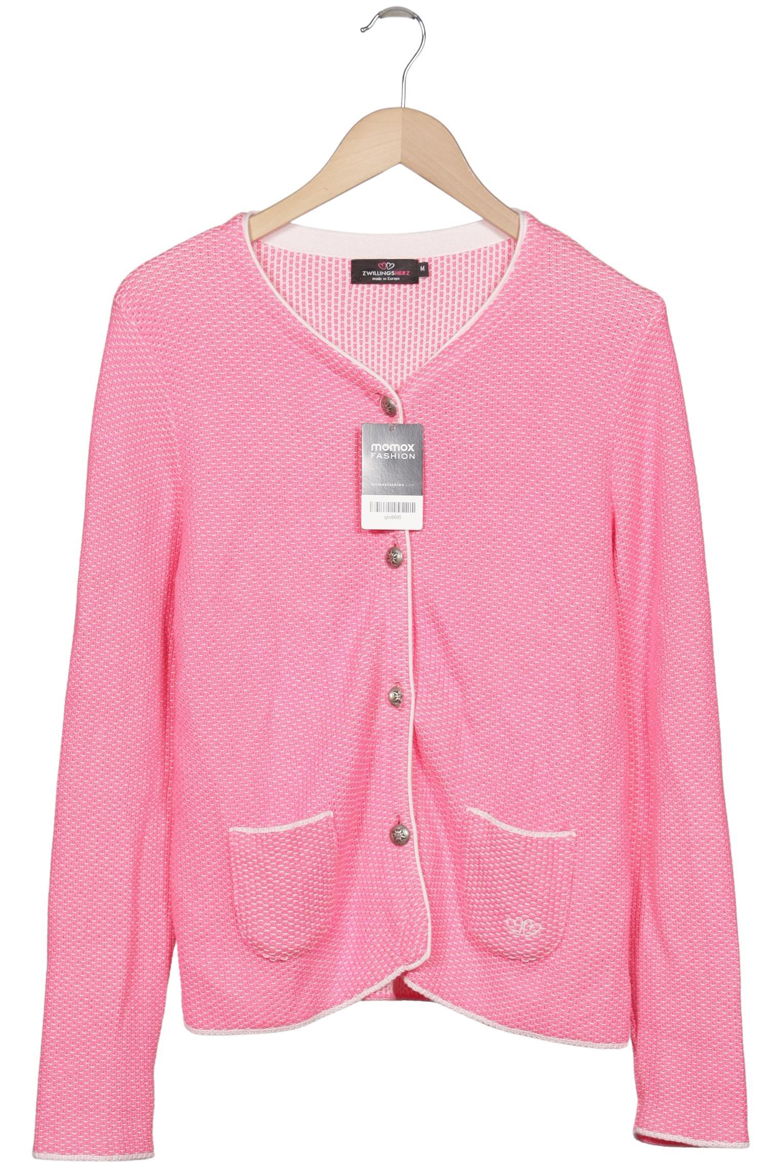 

Zwillingsherz Damen Strickjacke, pink, Gr. 64