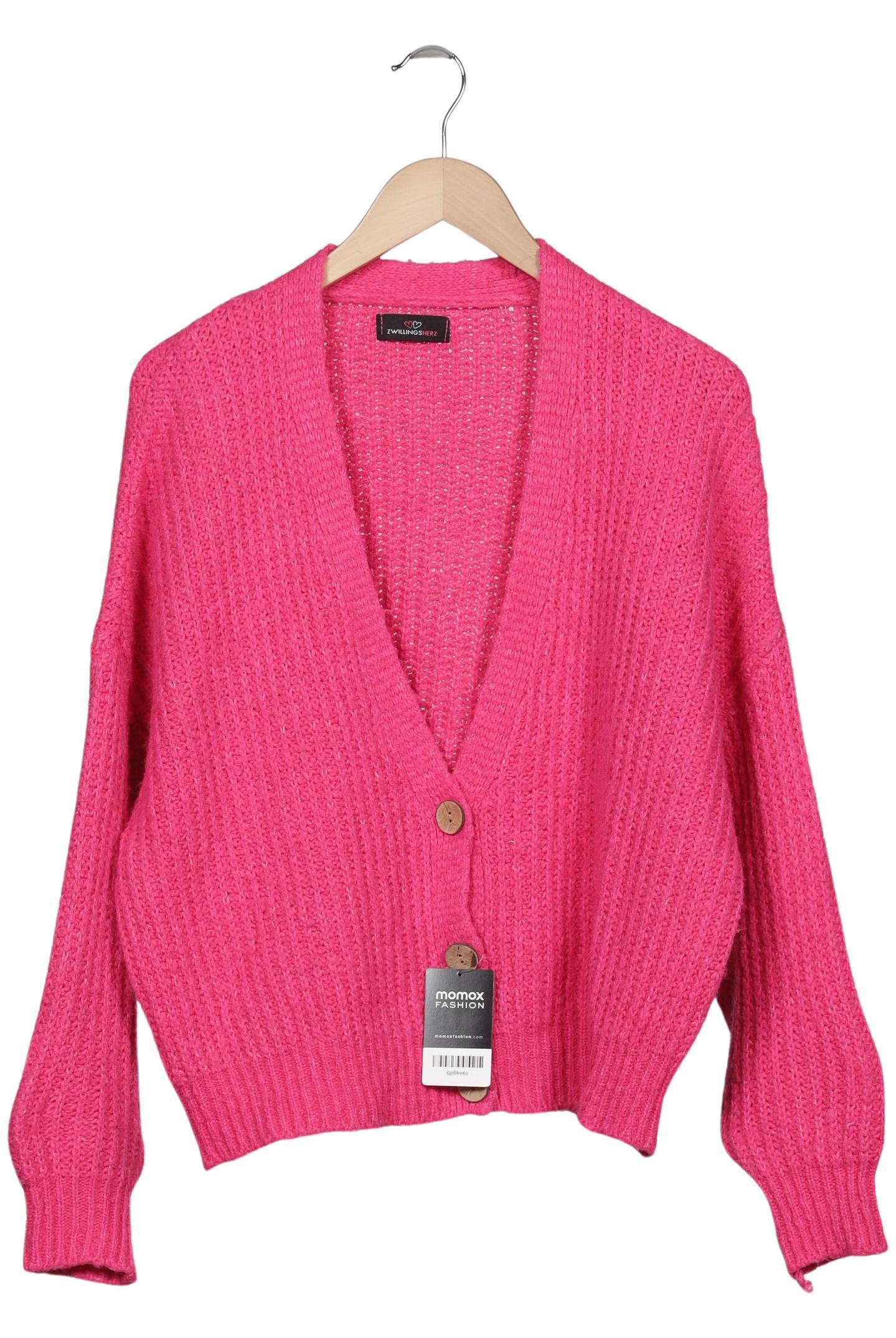 

Zwillingsherz Damen Strickjacke, pink, Gr. 48