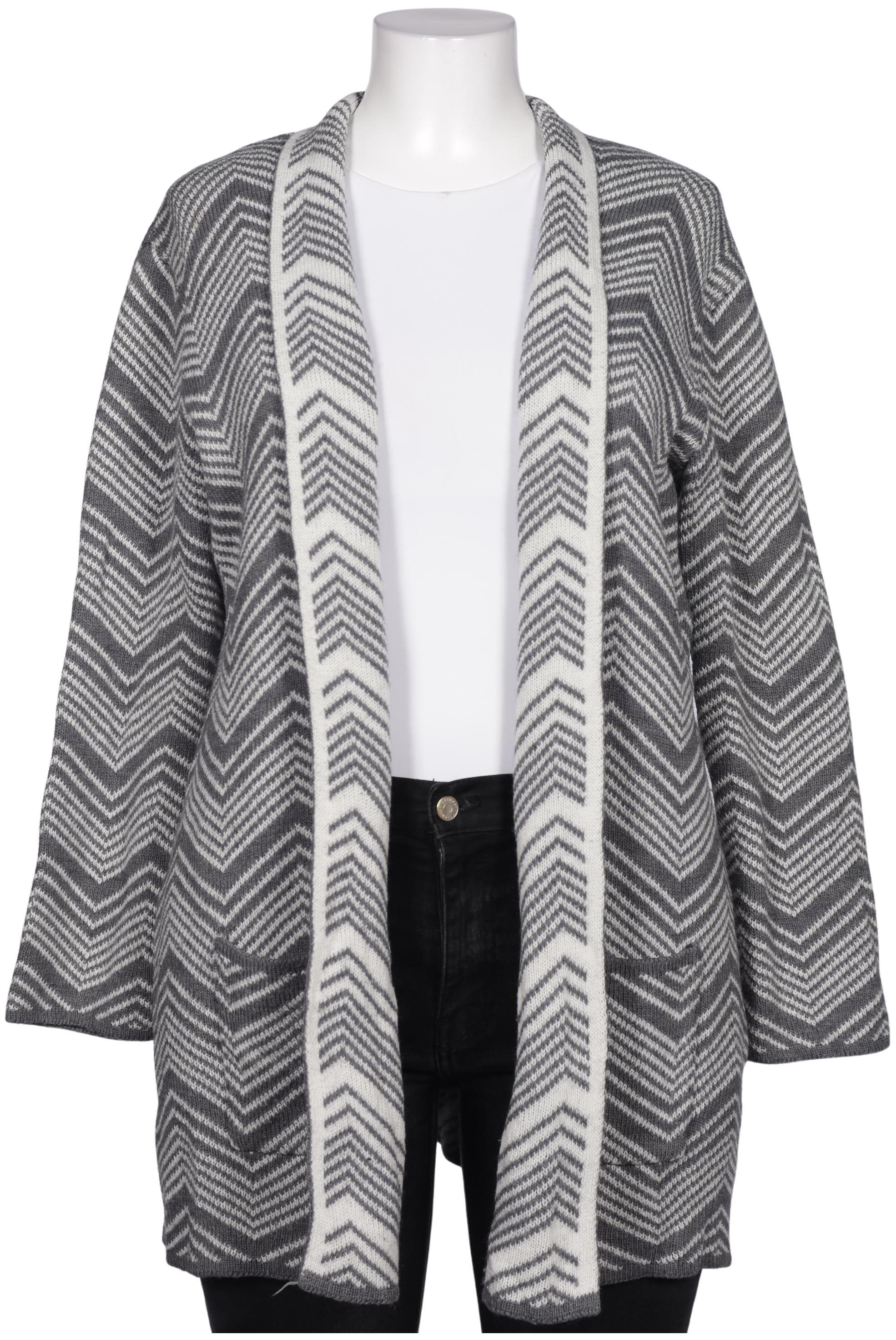 

Zwillingsherz Damen Strickjacke, grau, Gr. 42
