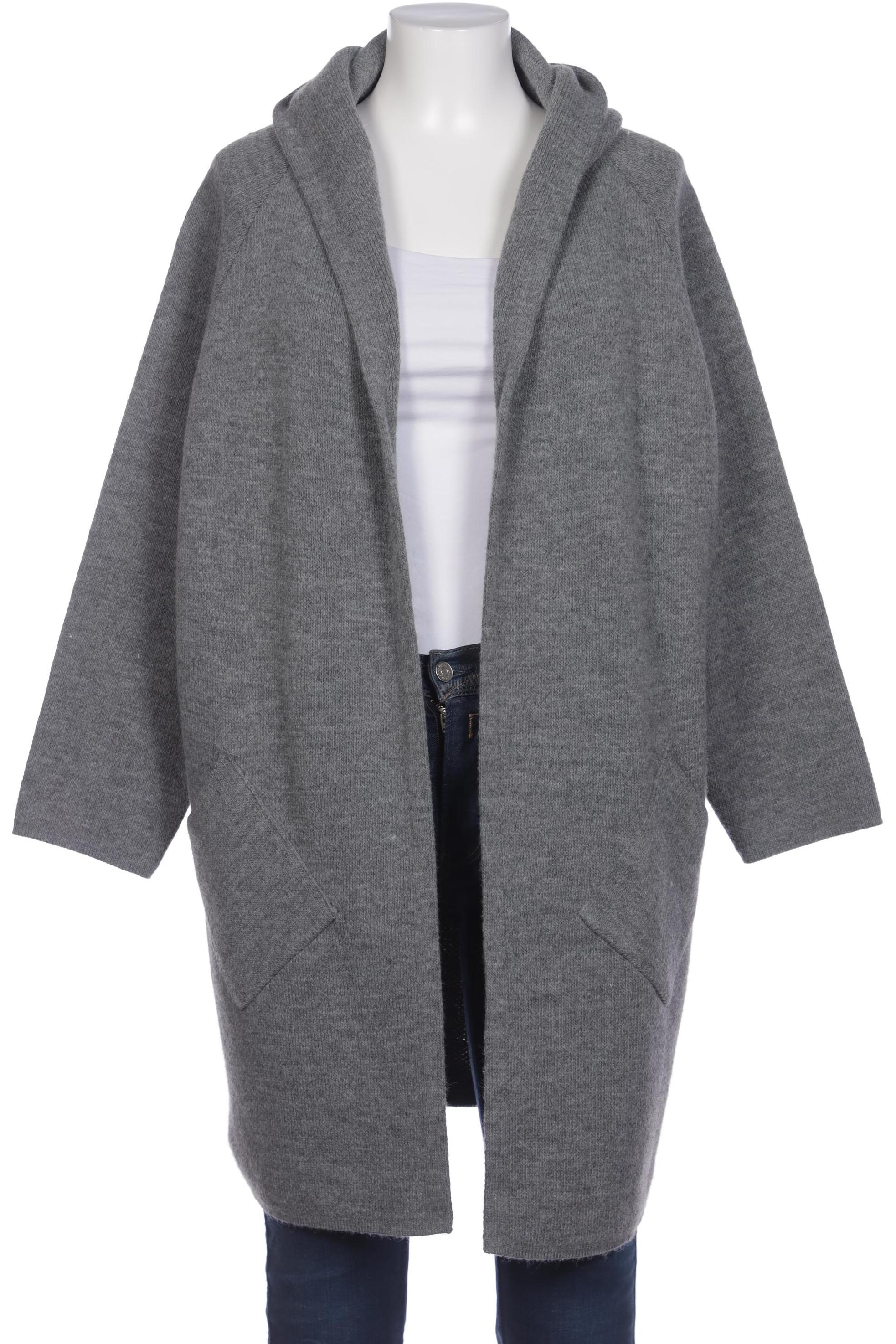 

Zwillingsherz Damen Strickjacke, grau, Gr. 48