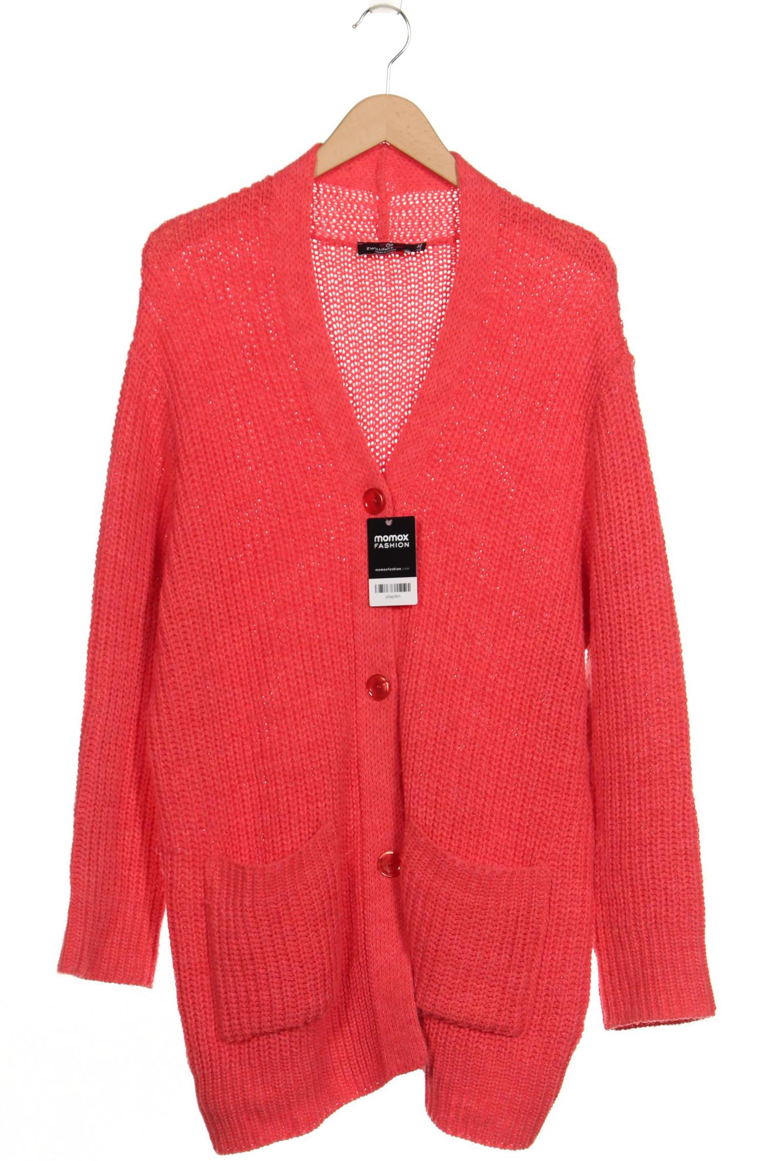 

Zwillingsherz Damen Strickjacke, rot, Gr. 42