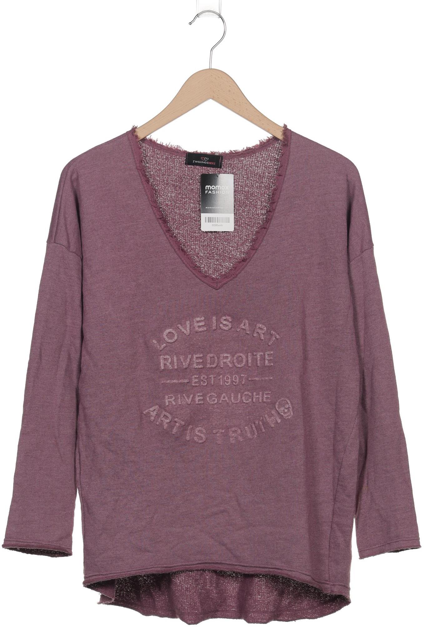 

Zwillingsherz Damen Sweatshirt, pink, Gr. 44