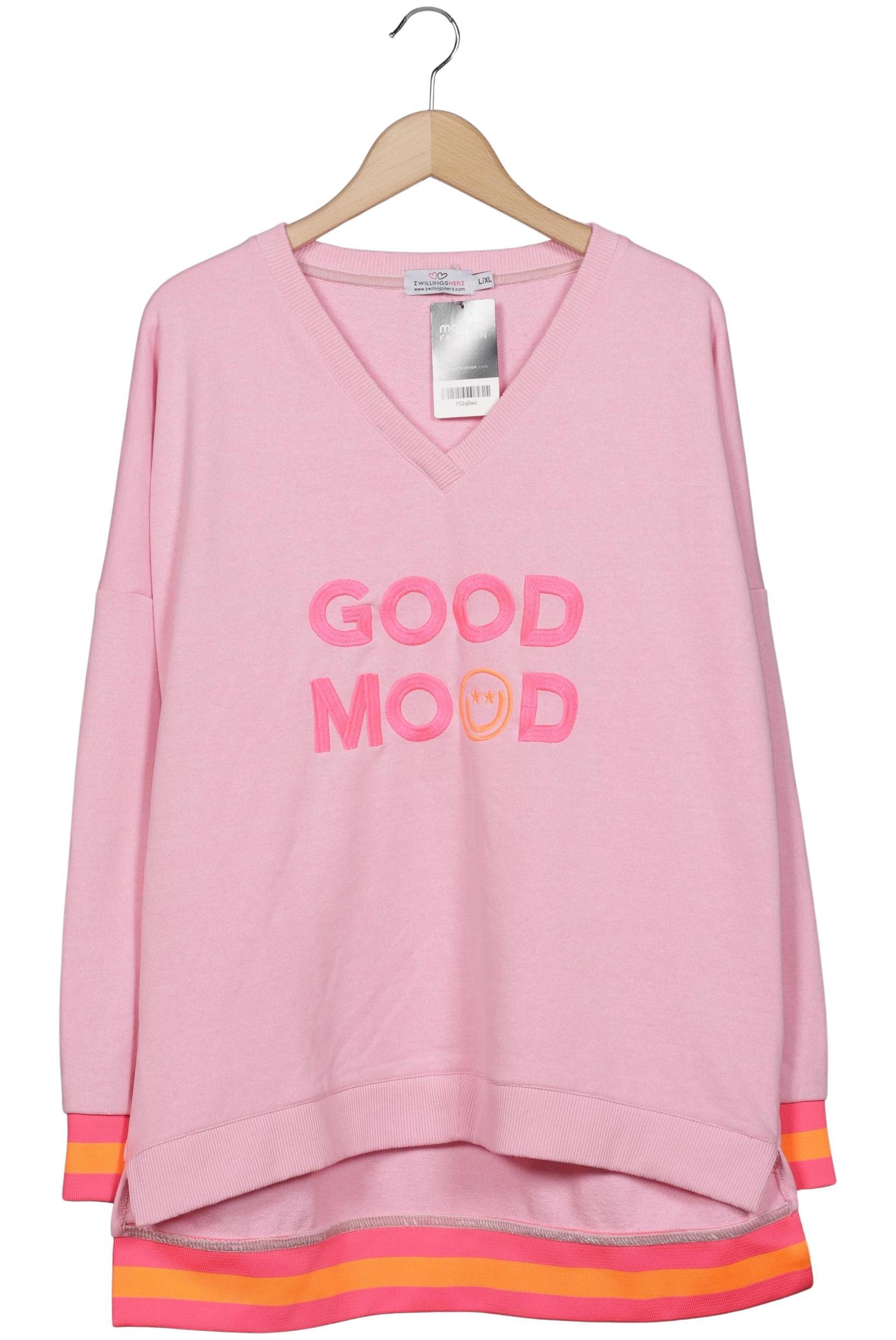 

Zwillingsherz Damen Sweatshirt, pink, Gr. 42