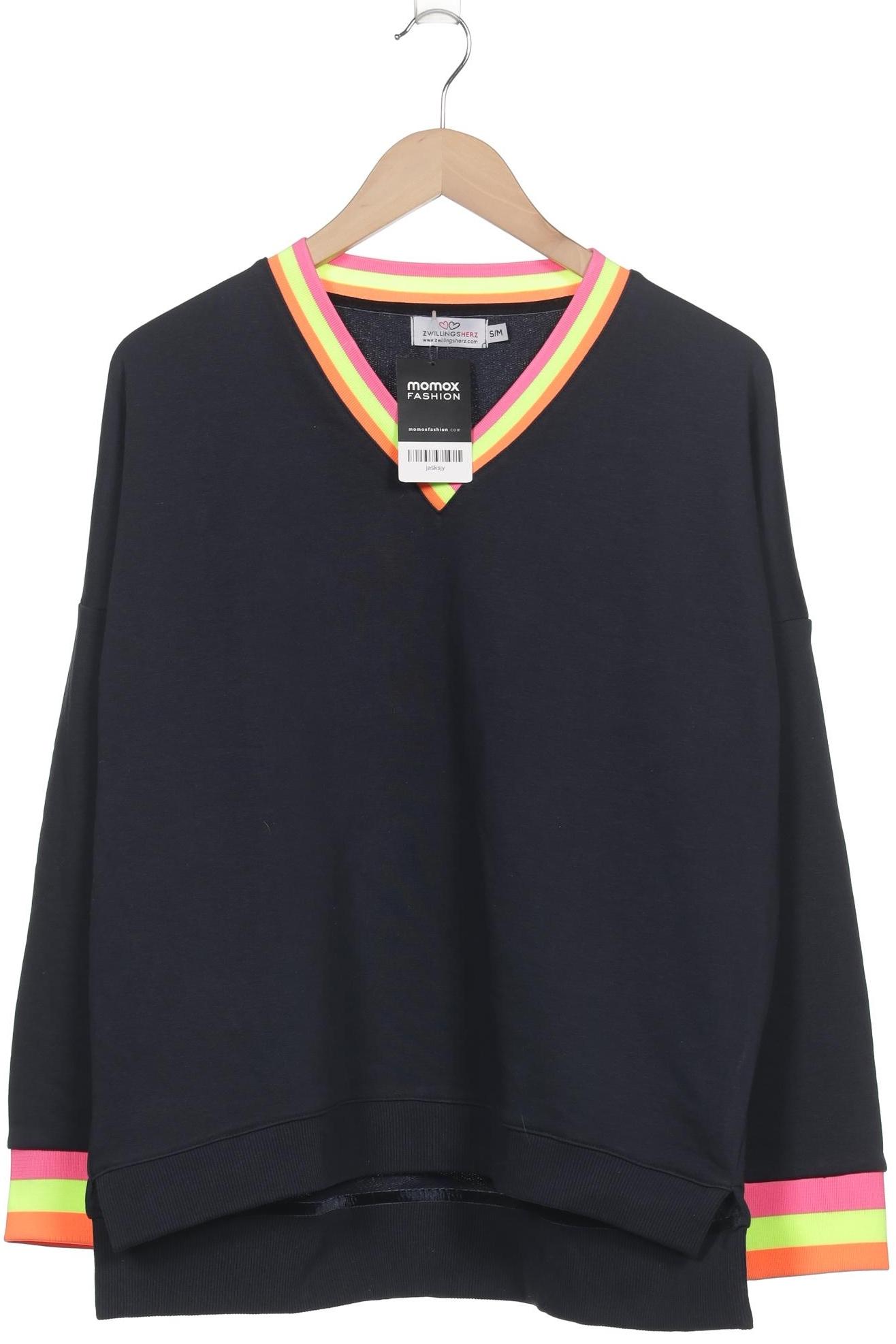 

Zwillingsherz Damen Sweatshirt, marineblau, Gr. 36