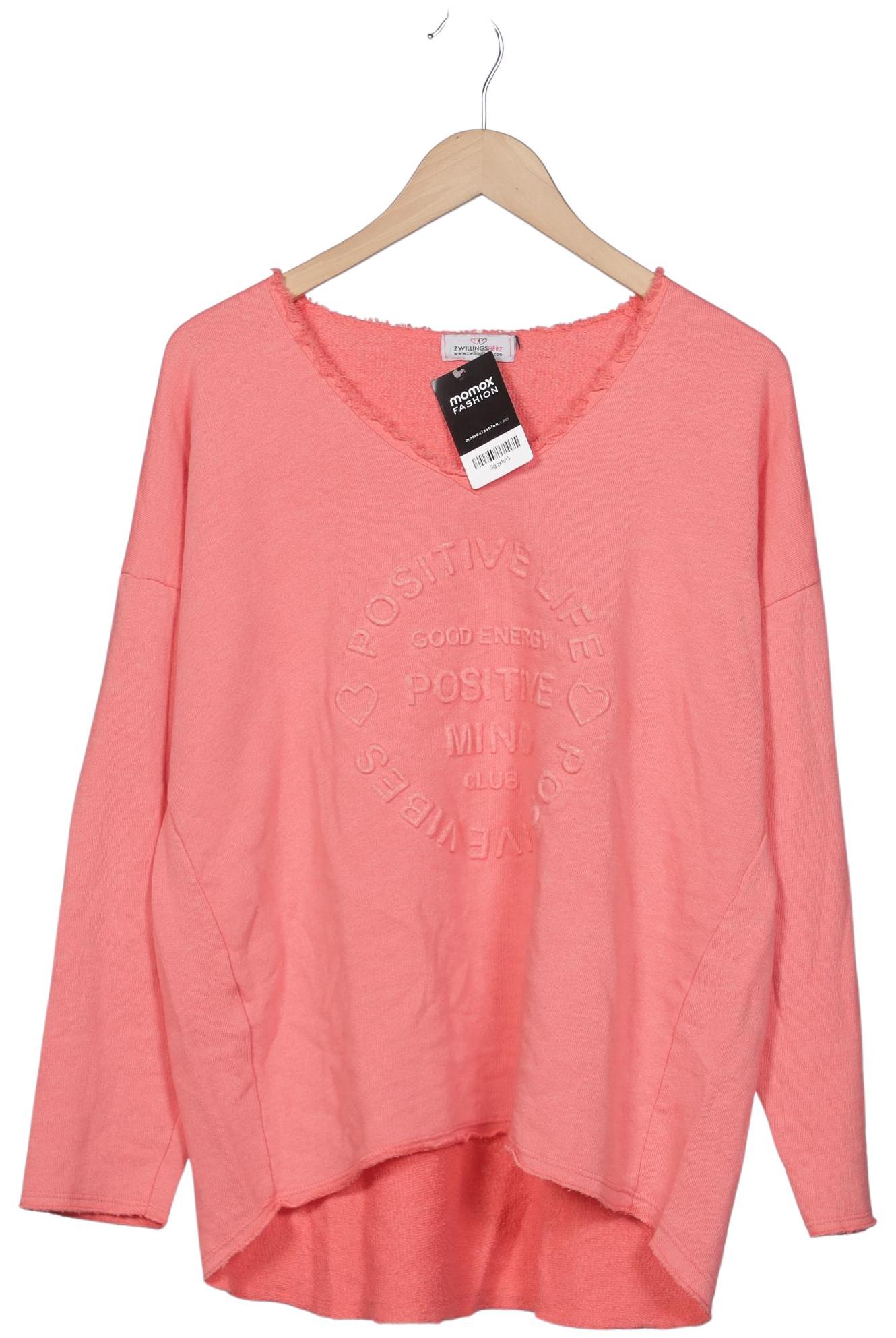 

Zwillingsherz Damen Sweatshirt, pink, Gr. 44