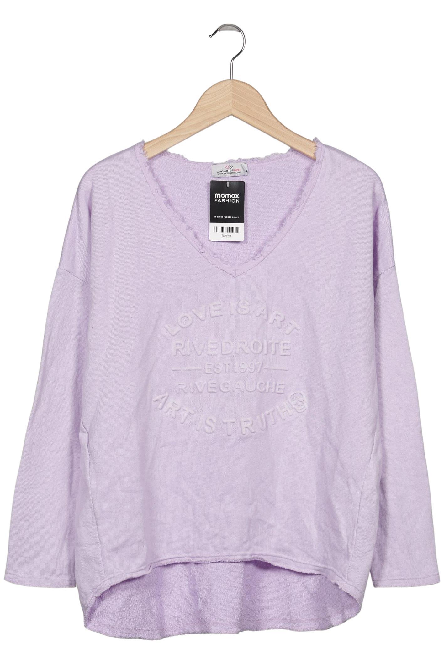 

Zwillingsherz Damen Sweatshirt, flieder, Gr. 36