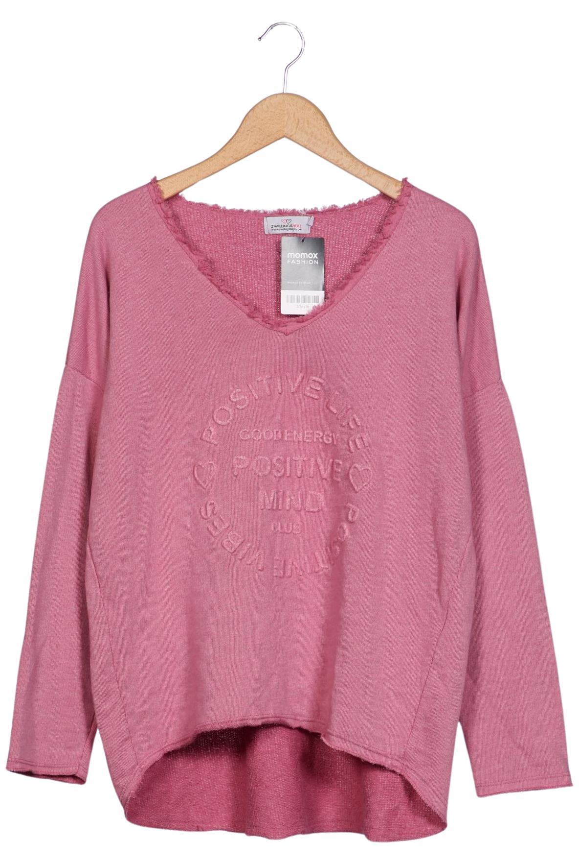 

Zwillingsherz Damen Sweatshirt, pink, Gr. 36