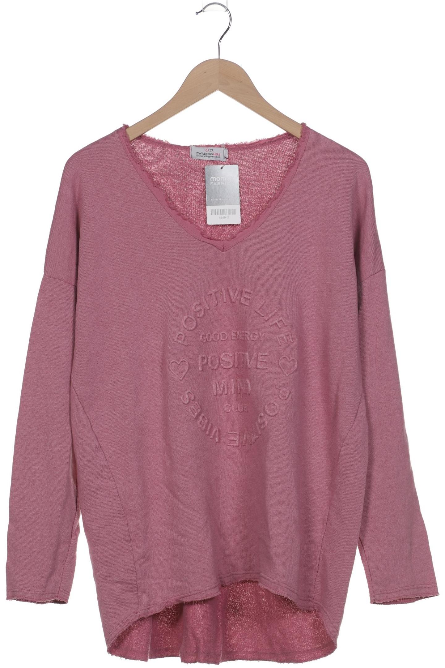 

Zwillingsherz Damen Sweatshirt, pink, Gr. 42