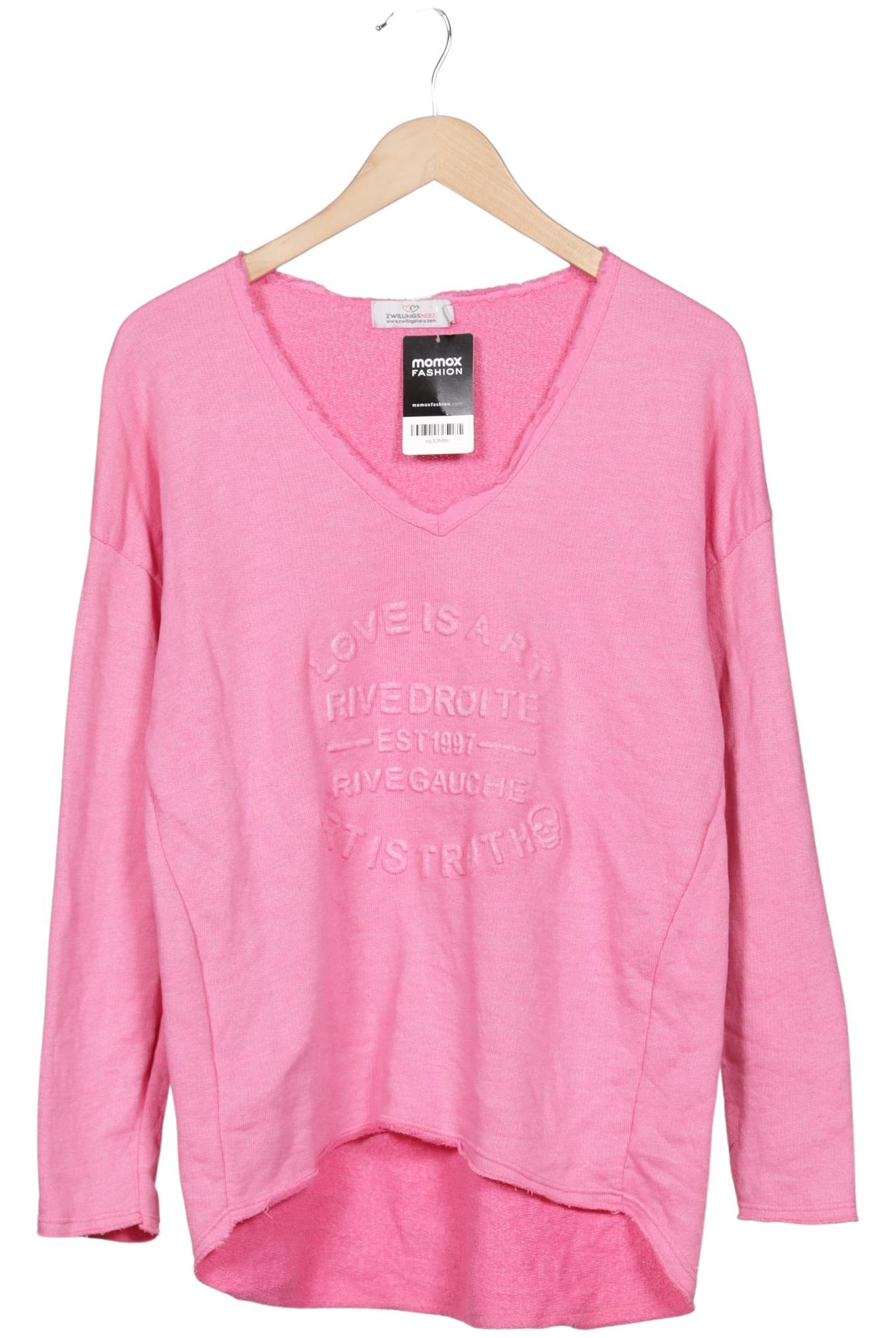 

Zwillingsherz Damen Sweatshirt, pink, Gr. 36