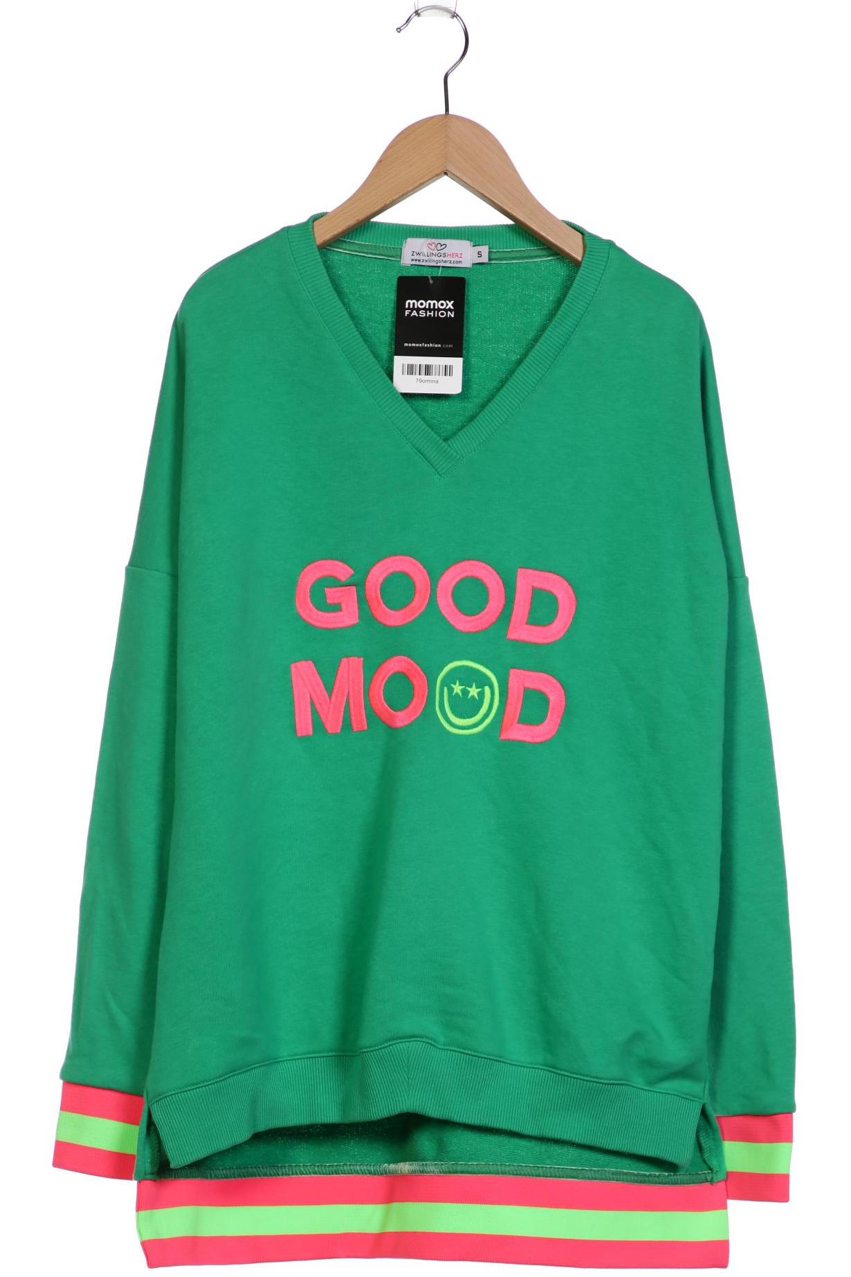 

Zwillingsherz Damen Sweatshirt, grün, Gr. 36