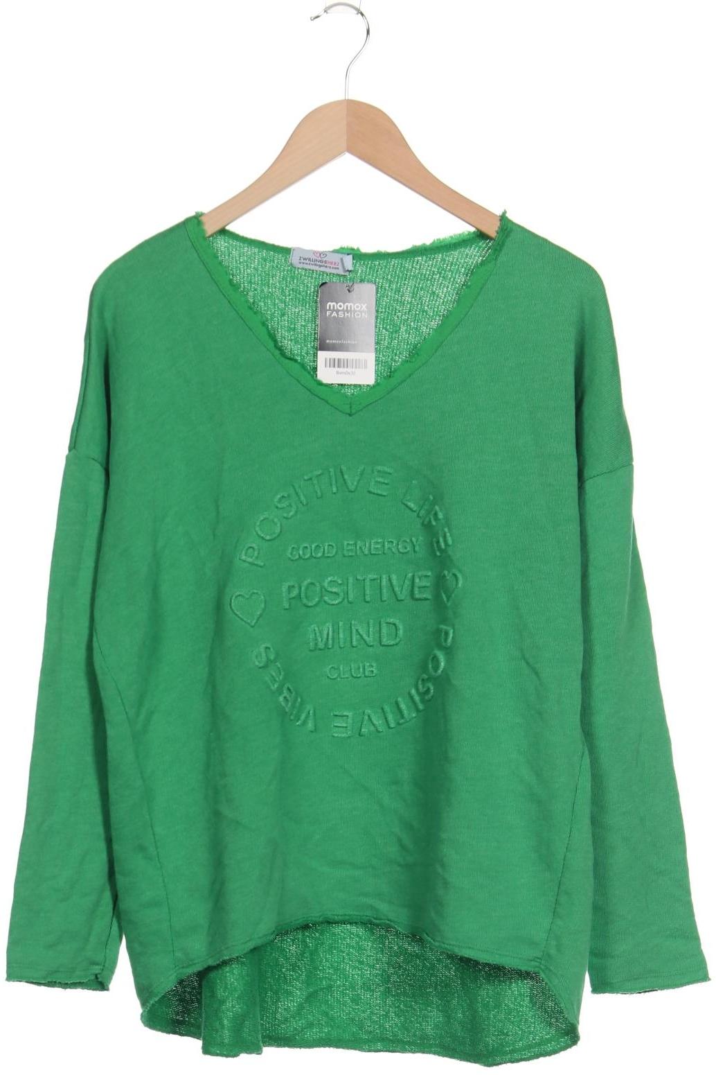 

Zwillingsherz Damen Sweatshirt, grün, Gr. 36