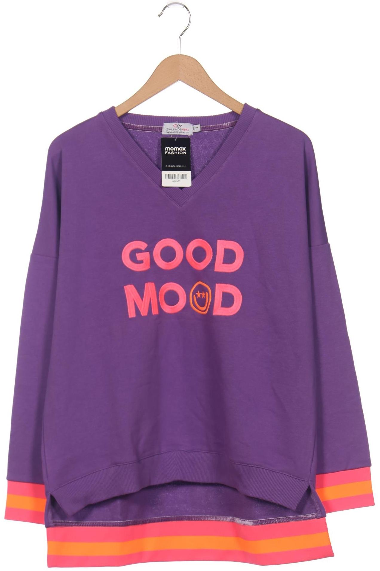 

Zwillingsherz Damen Sweatshirt, flieder, Gr. 36
