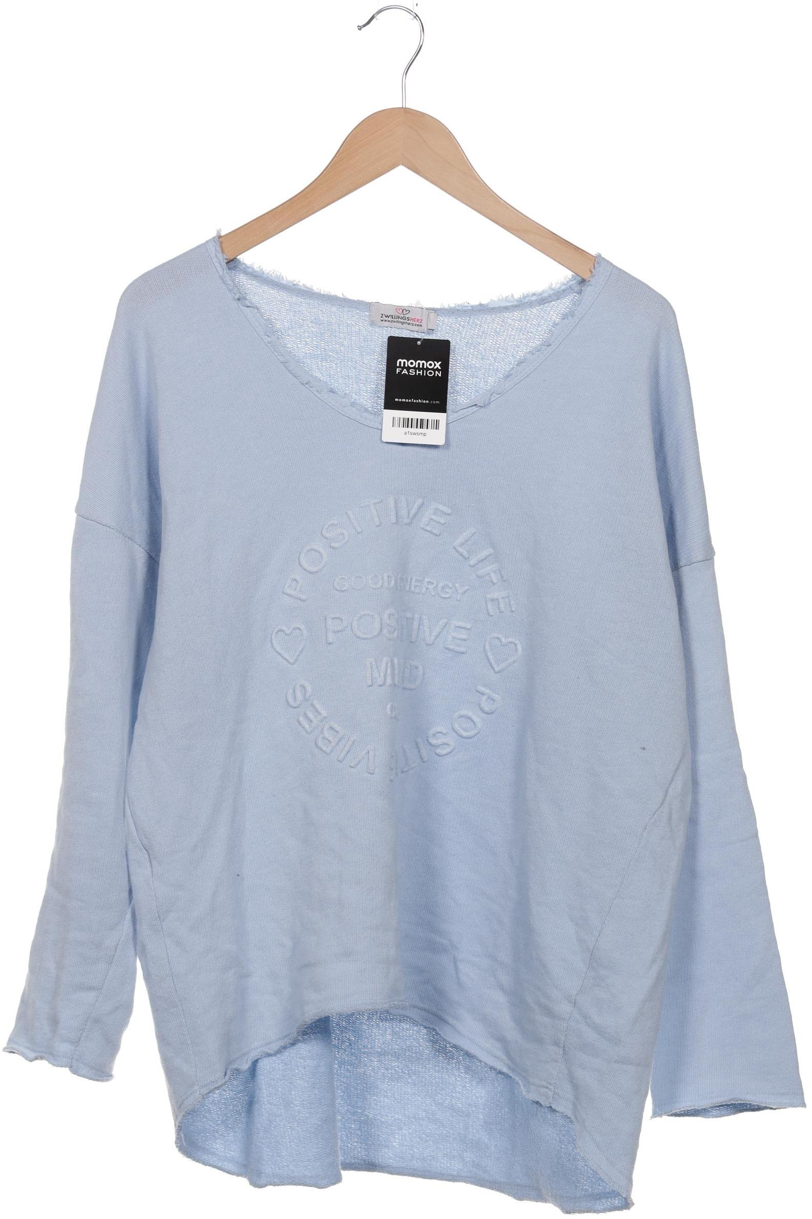 

Zwillingsherz Damen Sweatshirt, blau, Gr. 42