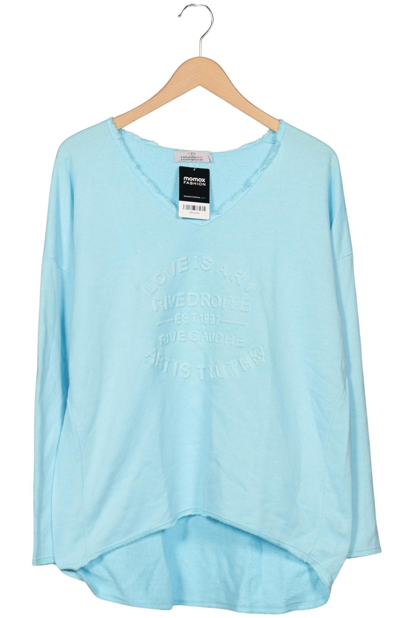 

Zwillingsherz Damen Sweatshirt, hellblau, Gr. 42