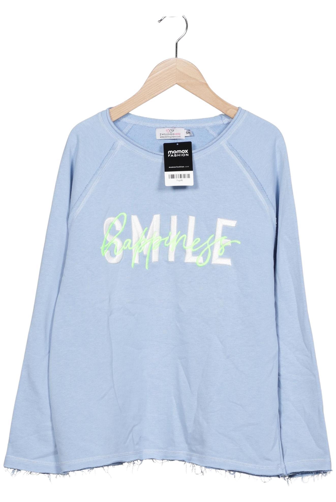 

Zwillingsherz Damen Sweatshirt, blau, Gr. 36