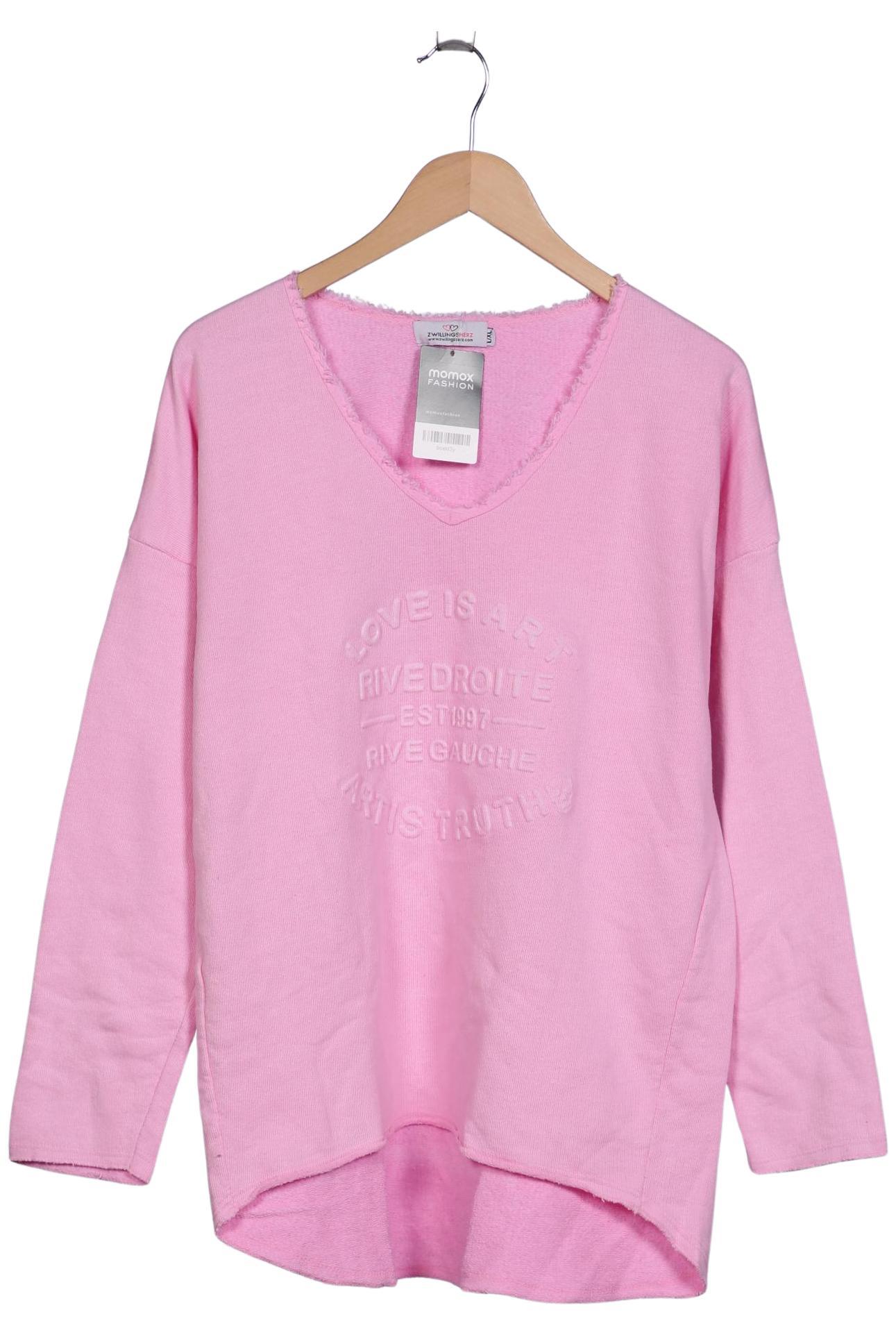 

Zwillingsherz Damen Sweatshirt, pink, Gr. 42