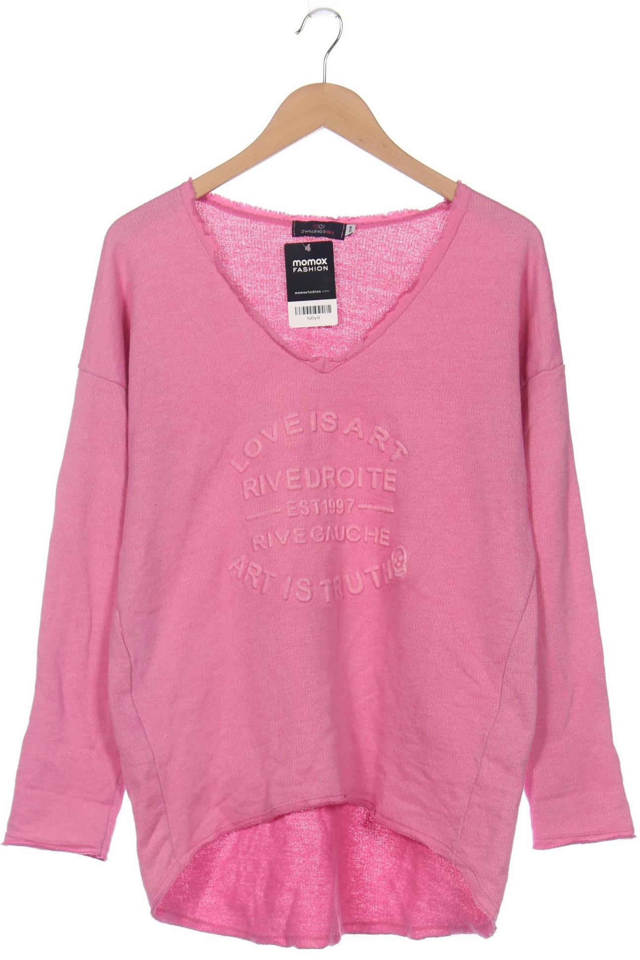 

Zwillingsherz Damen Sweatshirt, pink, Gr. 36