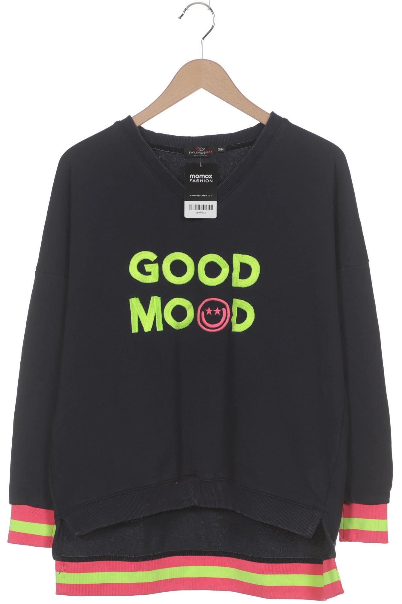 

Zwillingsherz Damen Sweatshirt, marineblau, Gr. 36