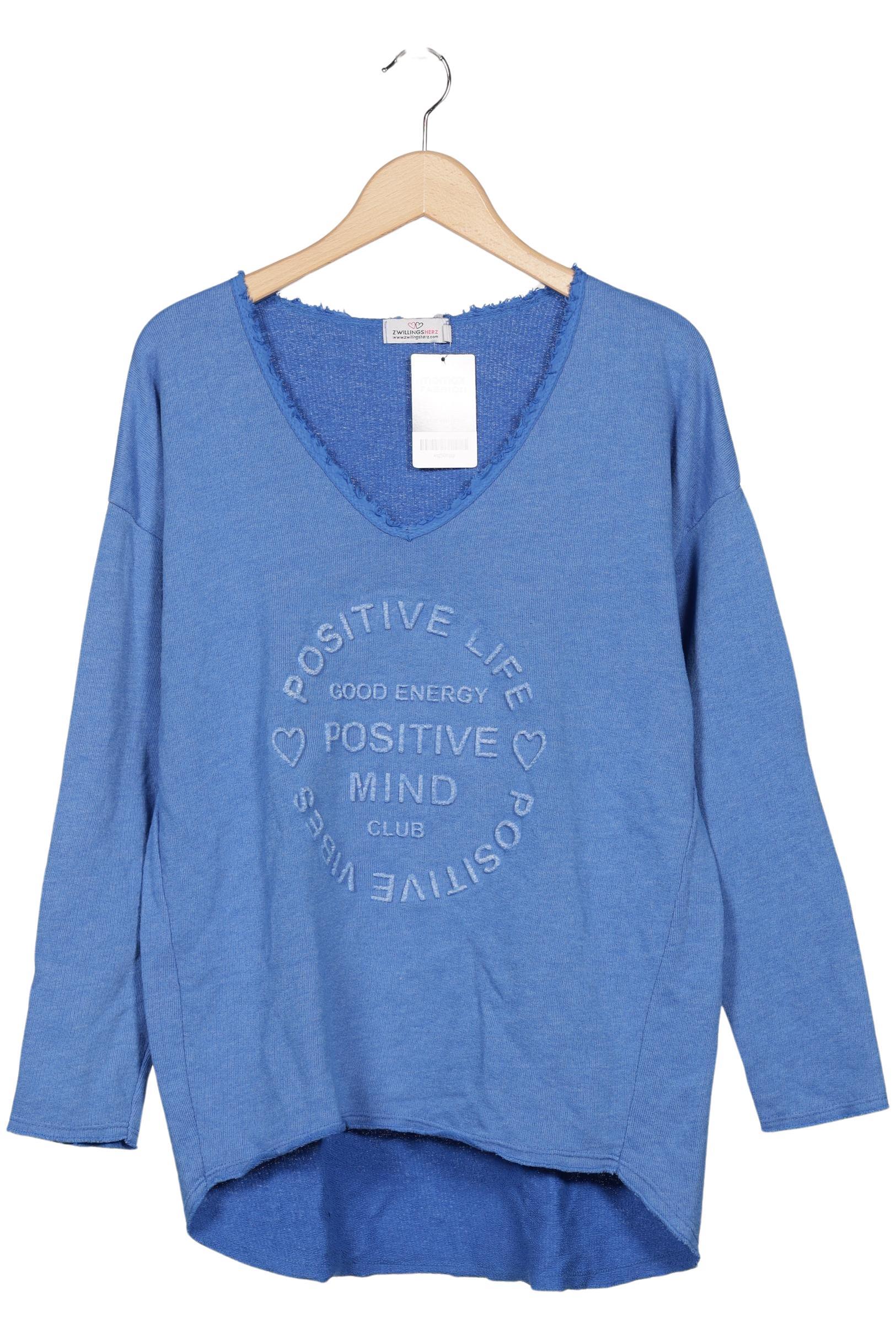 

Zwillingsherz Damen Sweatshirt, blau, Gr. 36