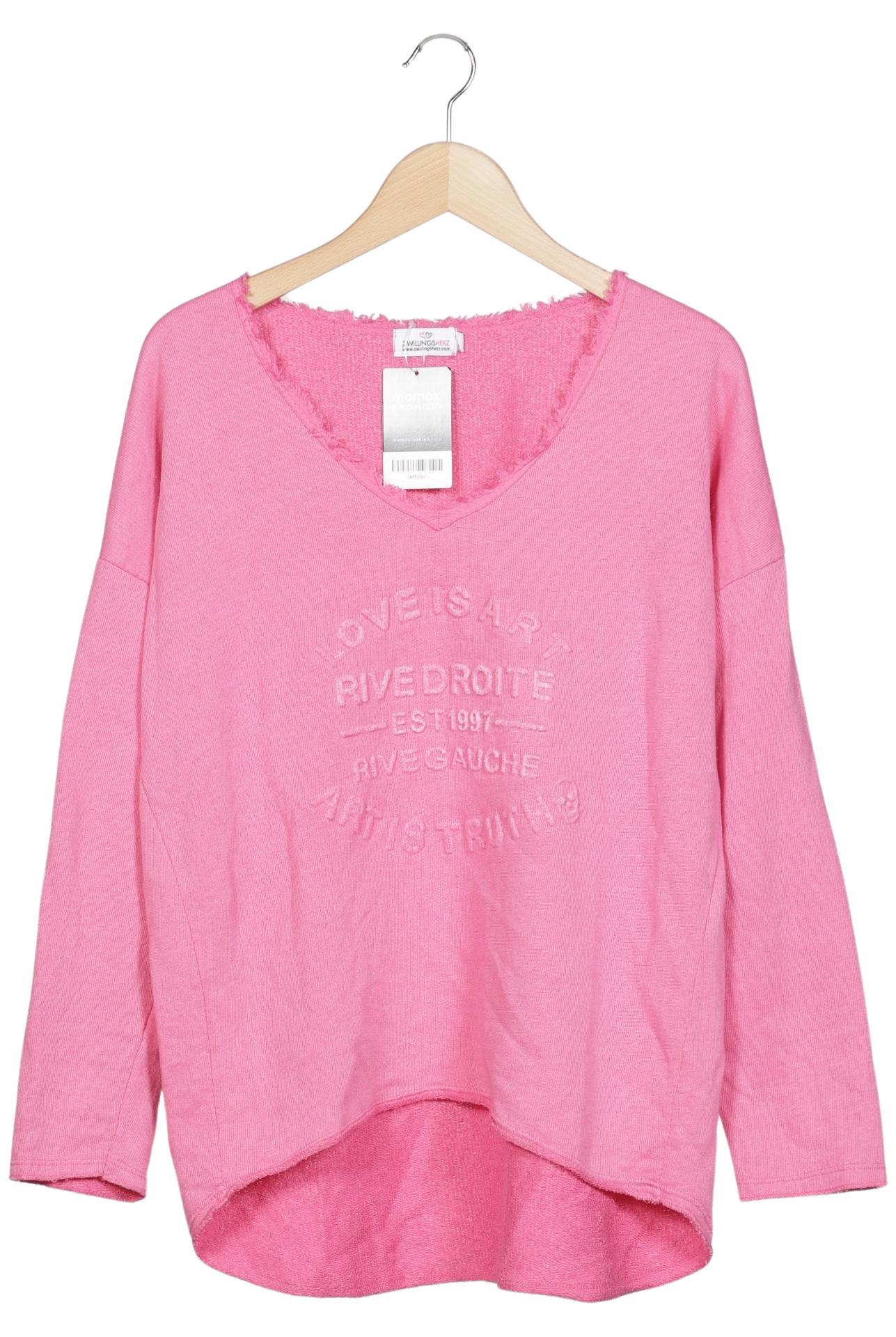

Zwillingsherz Damen Sweatshirt, pink, Gr. 36