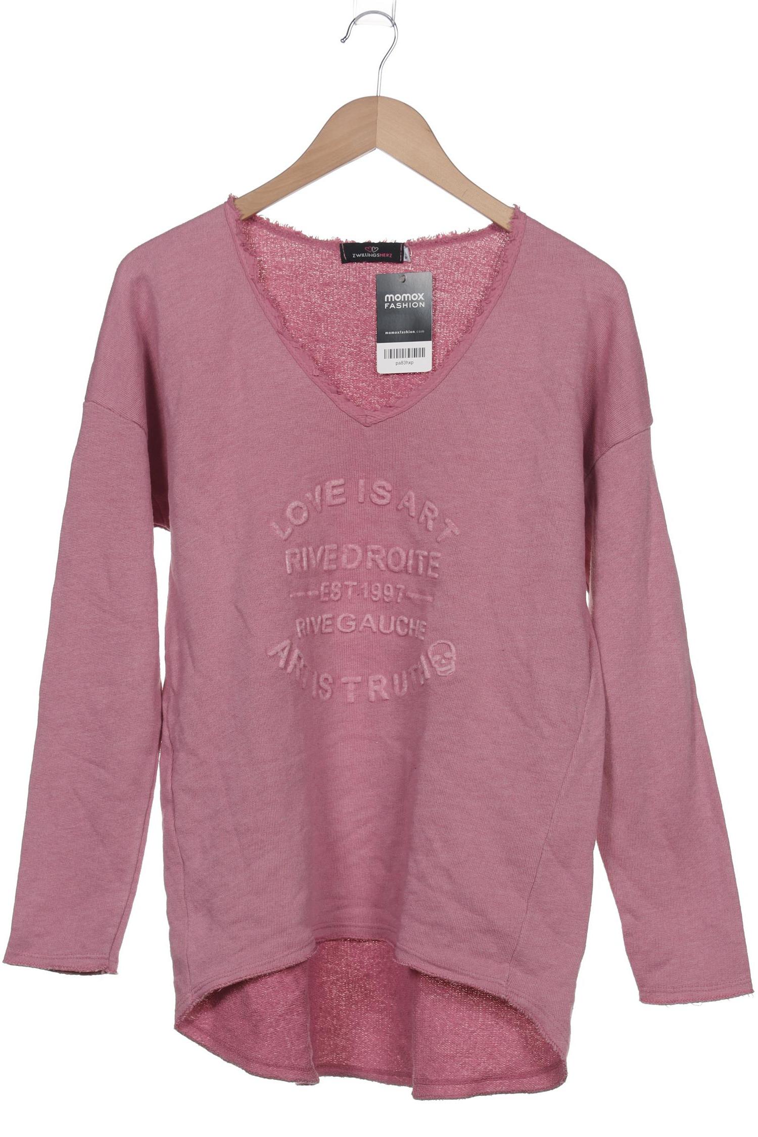 

Zwillingsherz Damen Sweatshirt, pink, Gr. 36