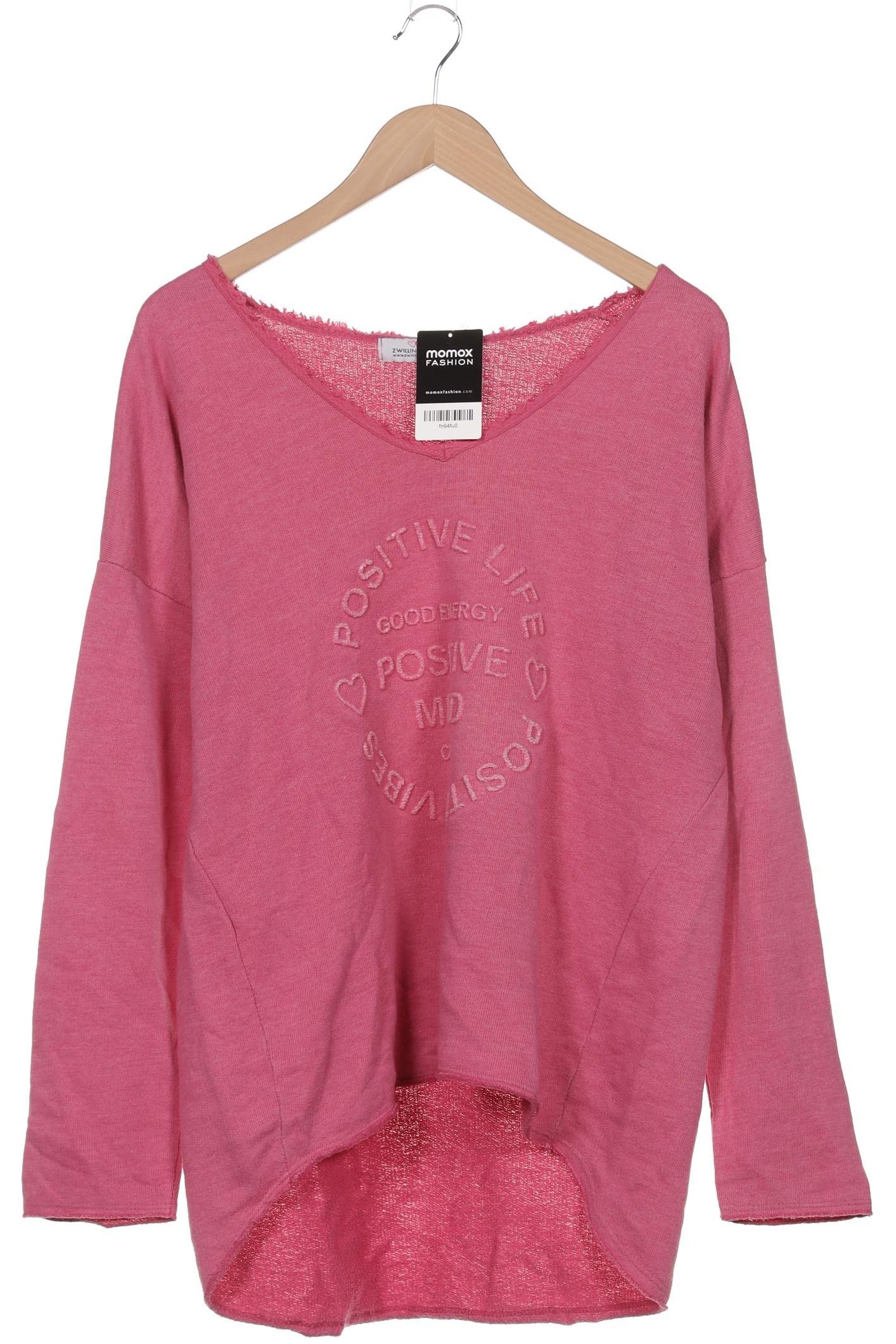 Thumbnail - Zwillingsherz Damen Sweatshirt, pink, Gr. 42