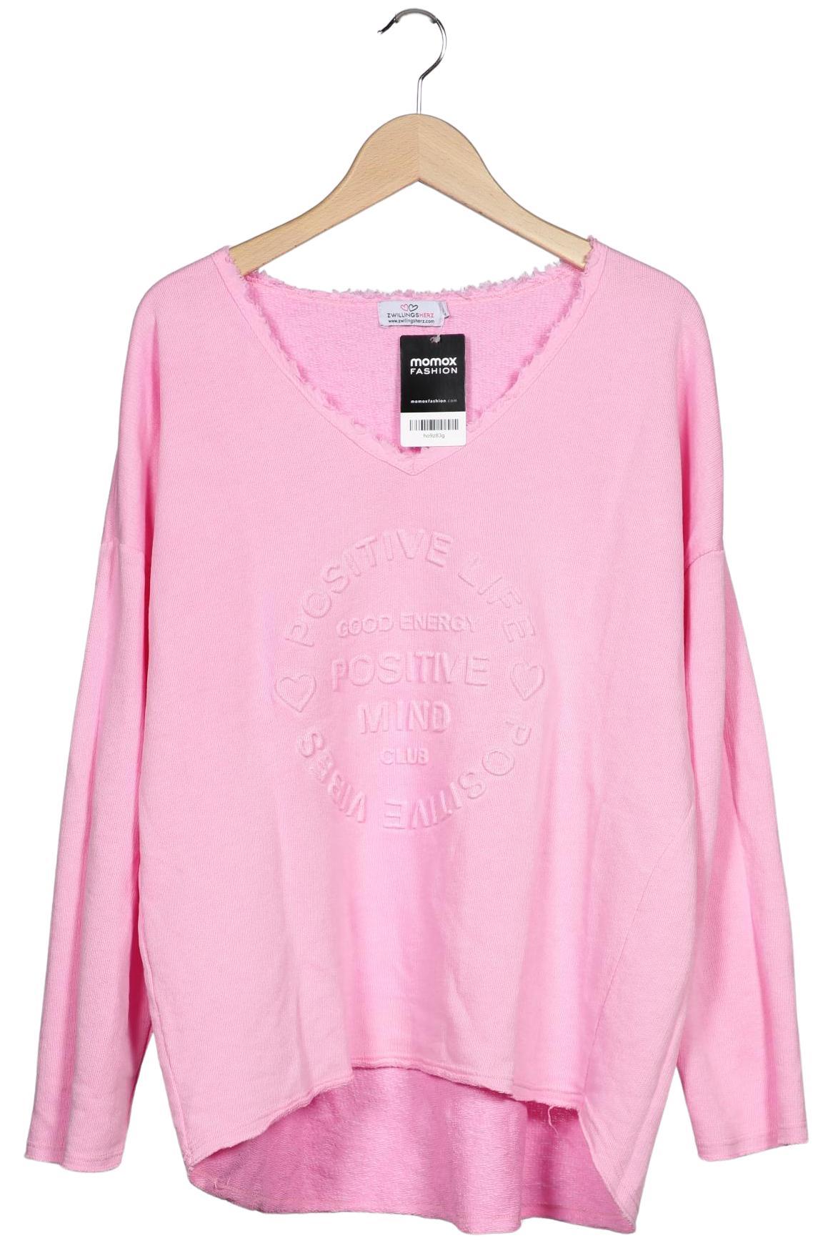 

Zwillingsherz Damen Sweatshirt, pink, Gr. 42
