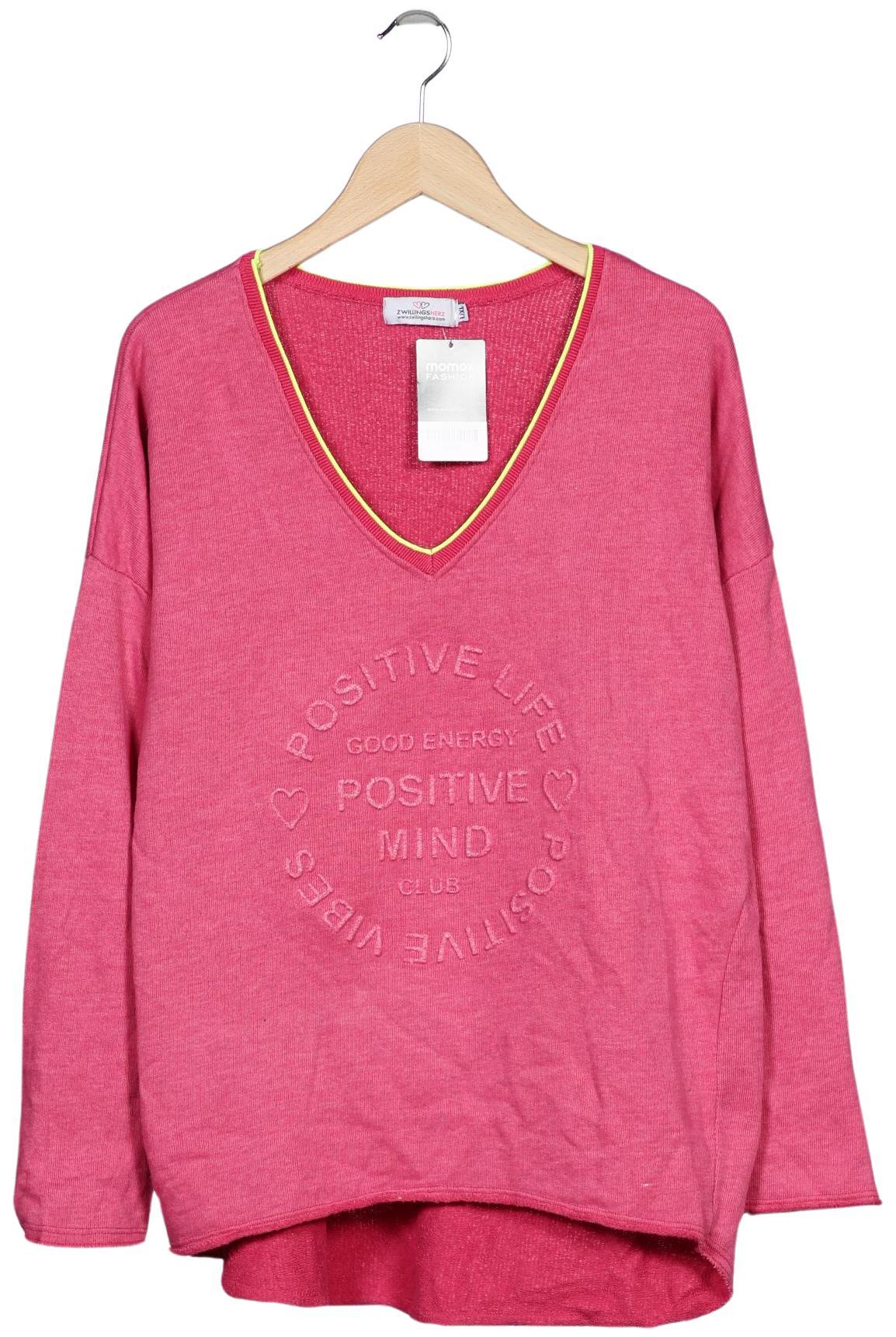 

Zwillingsherz Damen Sweatshirt, pink, Gr. 42